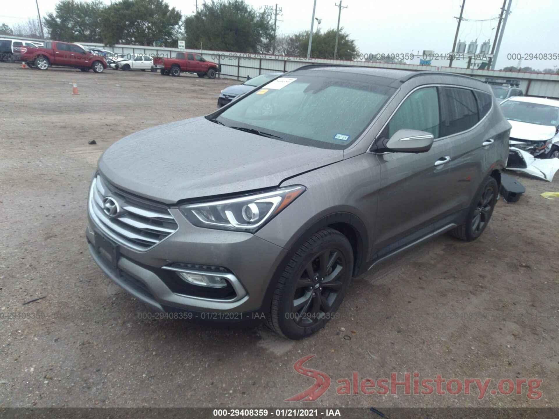 5XYZW4LA5JG570508 2018 HYUNDAI SANTA FE SPORT