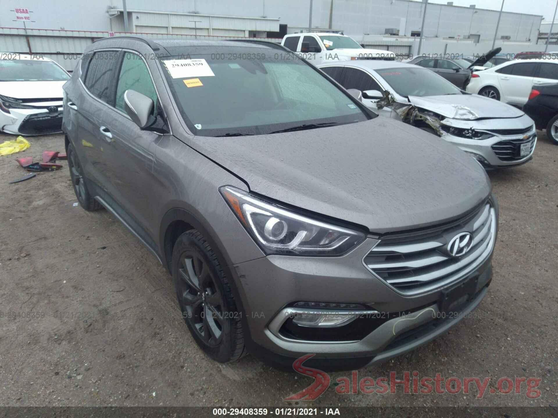 5XYZW4LA5JG570508 2018 HYUNDAI SANTA FE SPORT