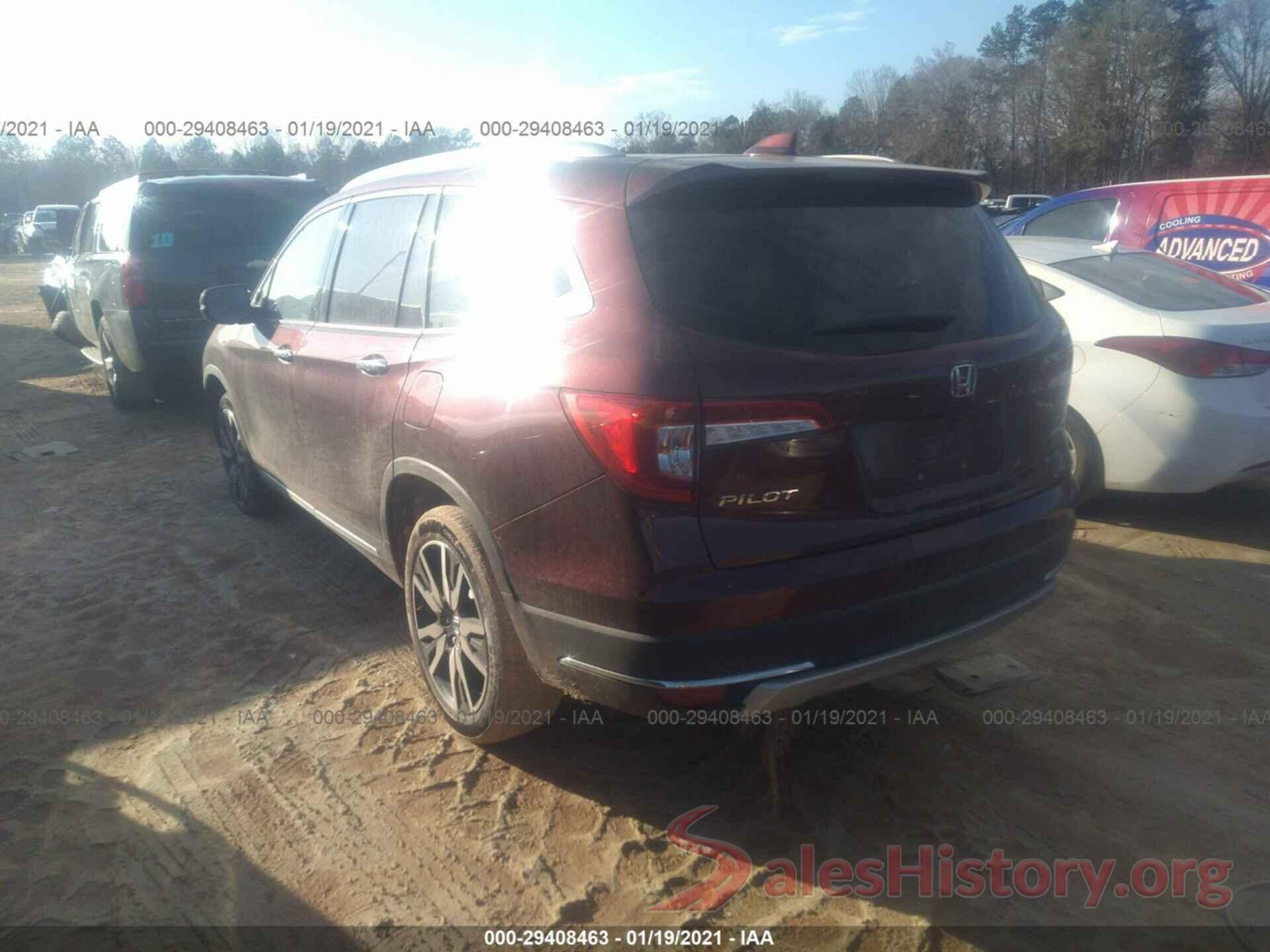 5FNYF6H64KB094031 2019 HONDA PILOT