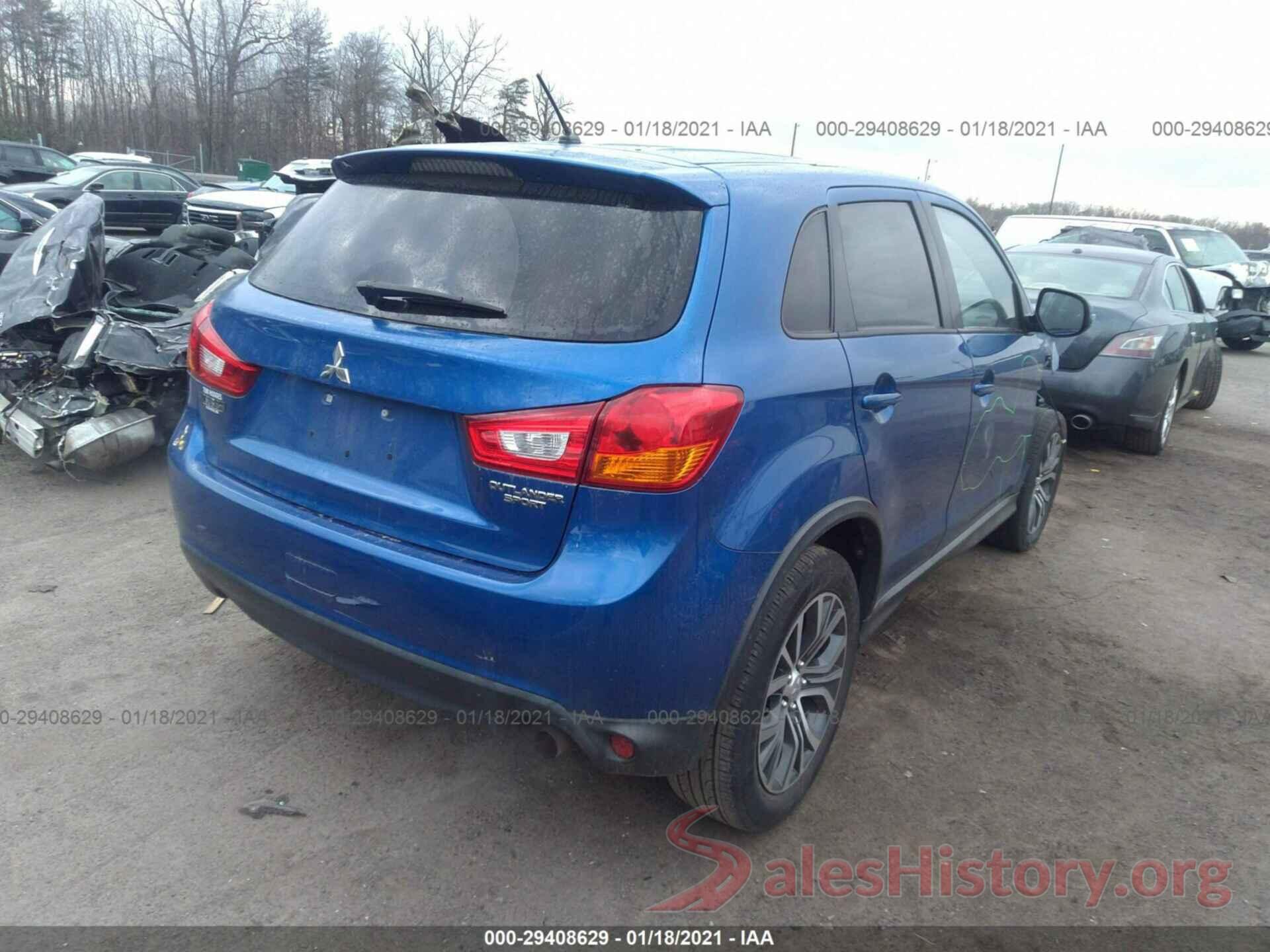 JA4AP3AU1GZ062171 2016 MITSUBISHI OUTLANDER SPORT