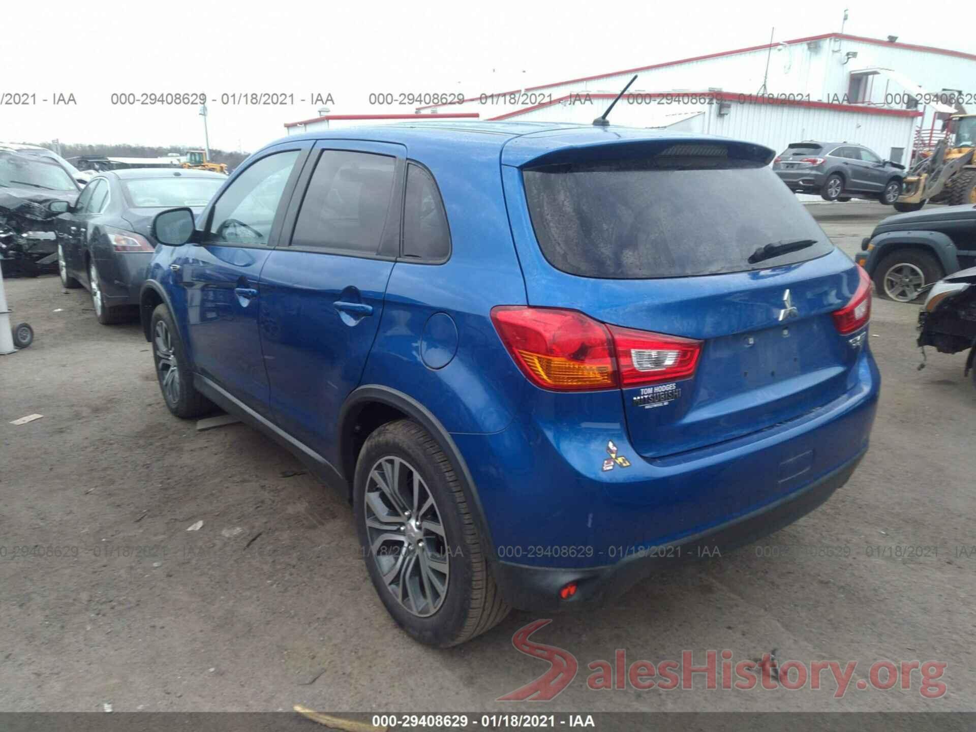 JA4AP3AU1GZ062171 2016 MITSUBISHI OUTLANDER SPORT