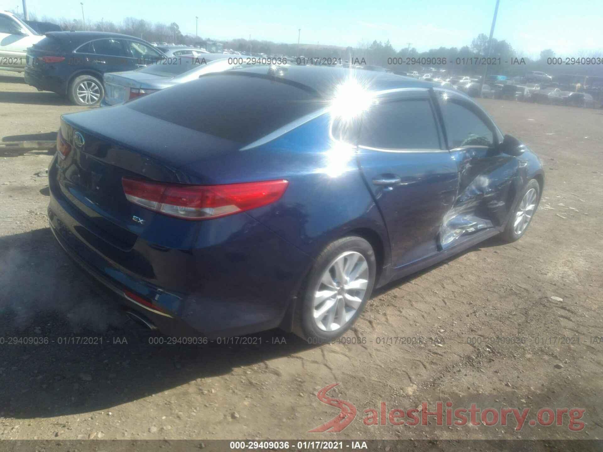 5XXGU4L34GG072005 2016 KIA OPTIMA