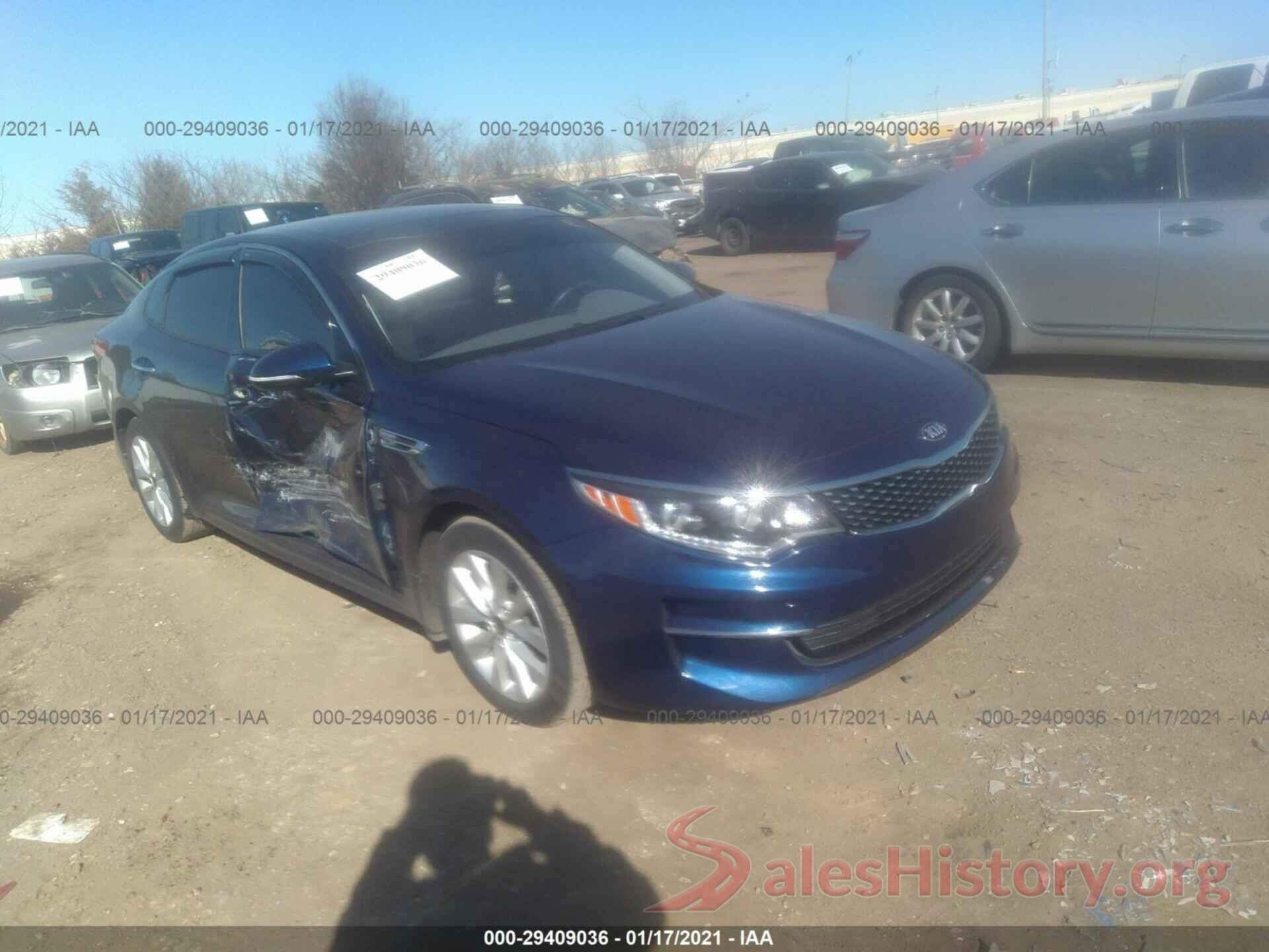 5XXGU4L34GG072005 2016 KIA OPTIMA