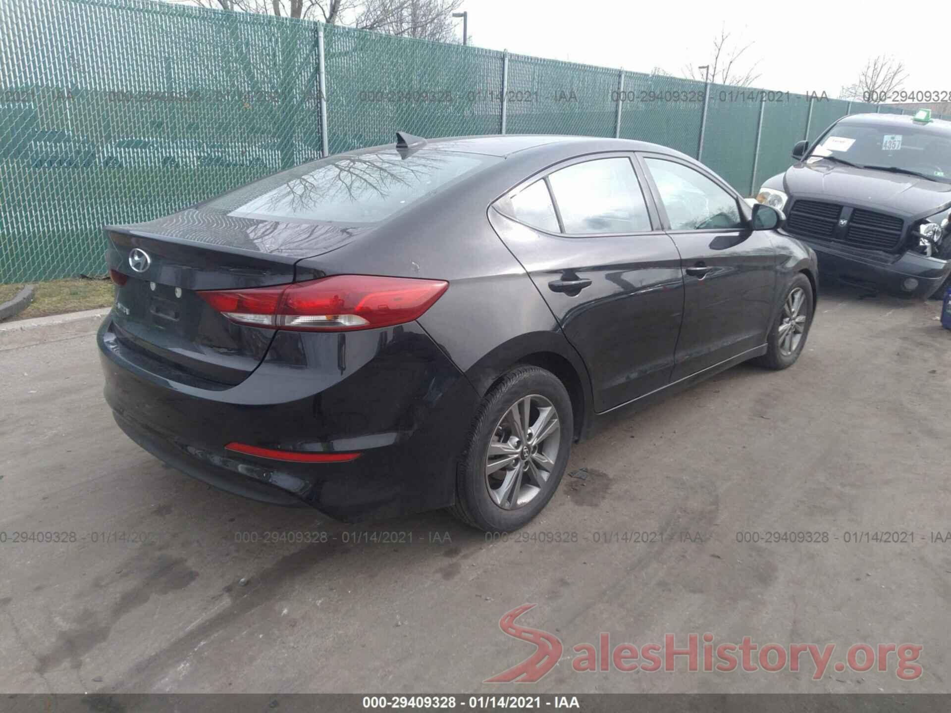 5NPD84LF5JH315883 2018 HYUNDAI ELANTRA