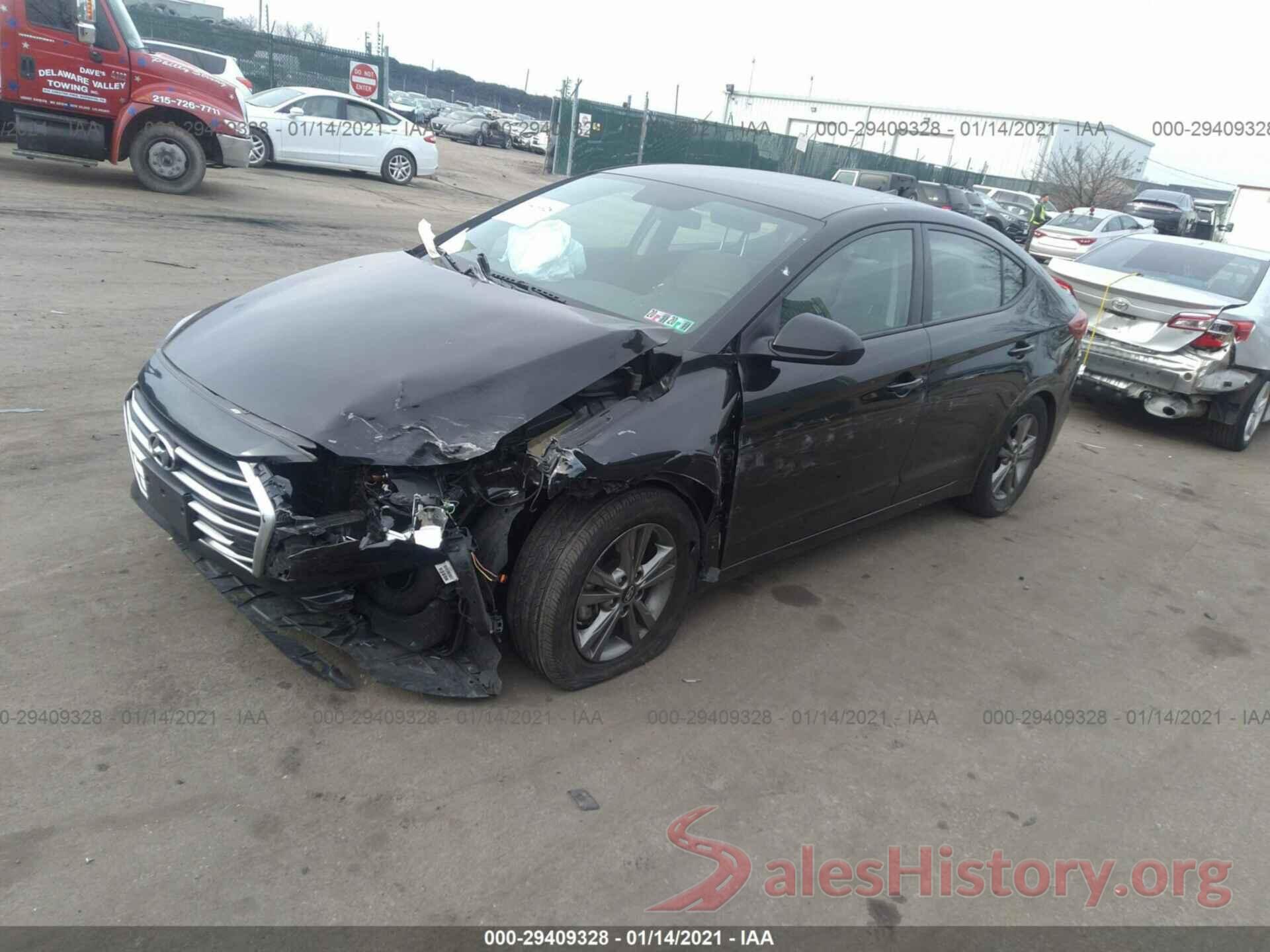 5NPD84LF5JH315883 2018 HYUNDAI ELANTRA