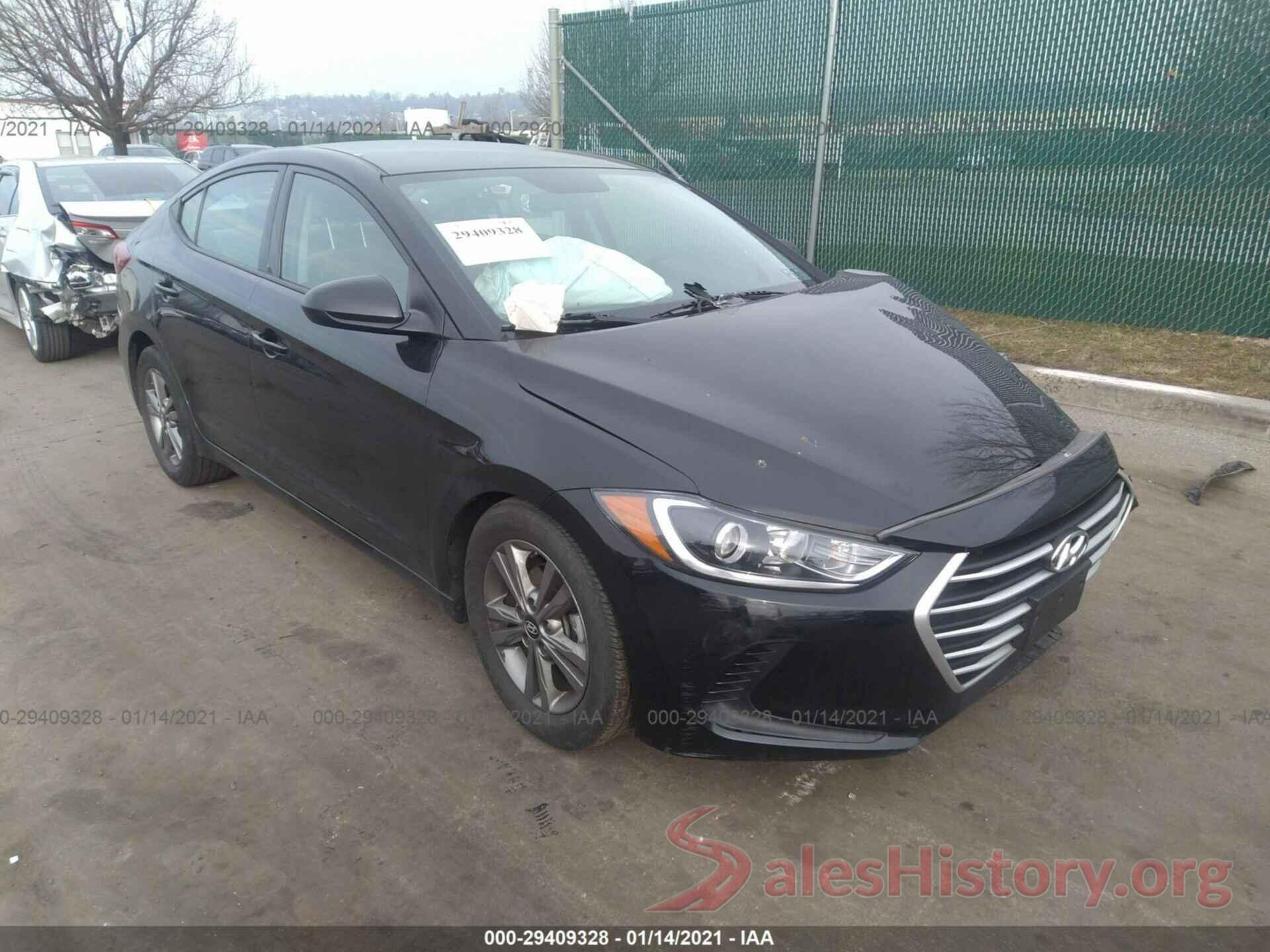 5NPD84LF5JH315883 2018 HYUNDAI ELANTRA