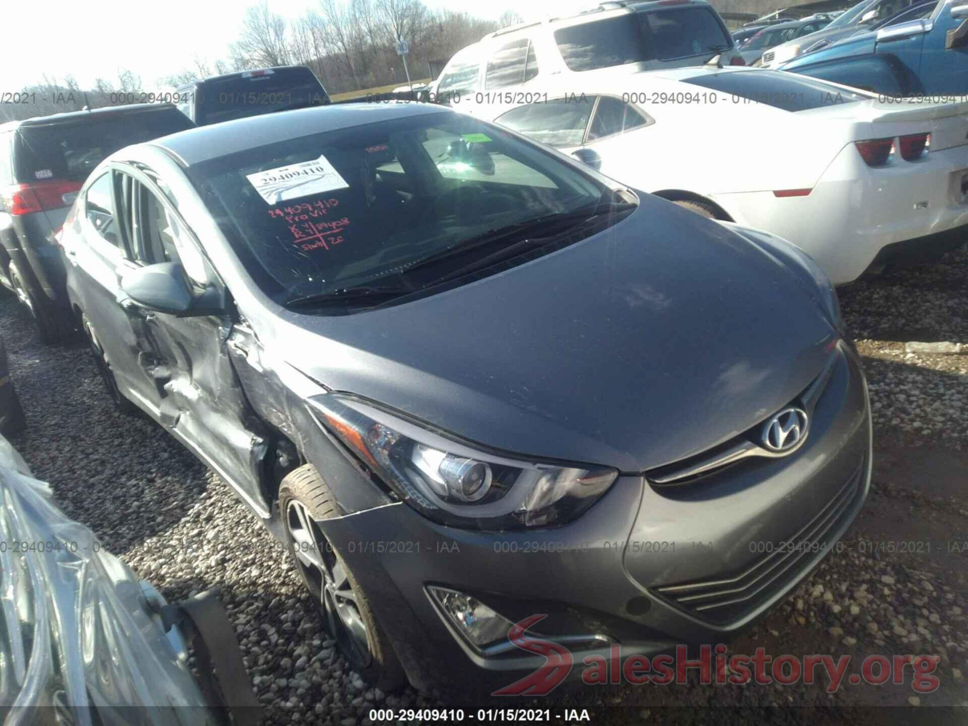 KMHDH4AE6GU618904 2016 HYUNDAI ELANTRA