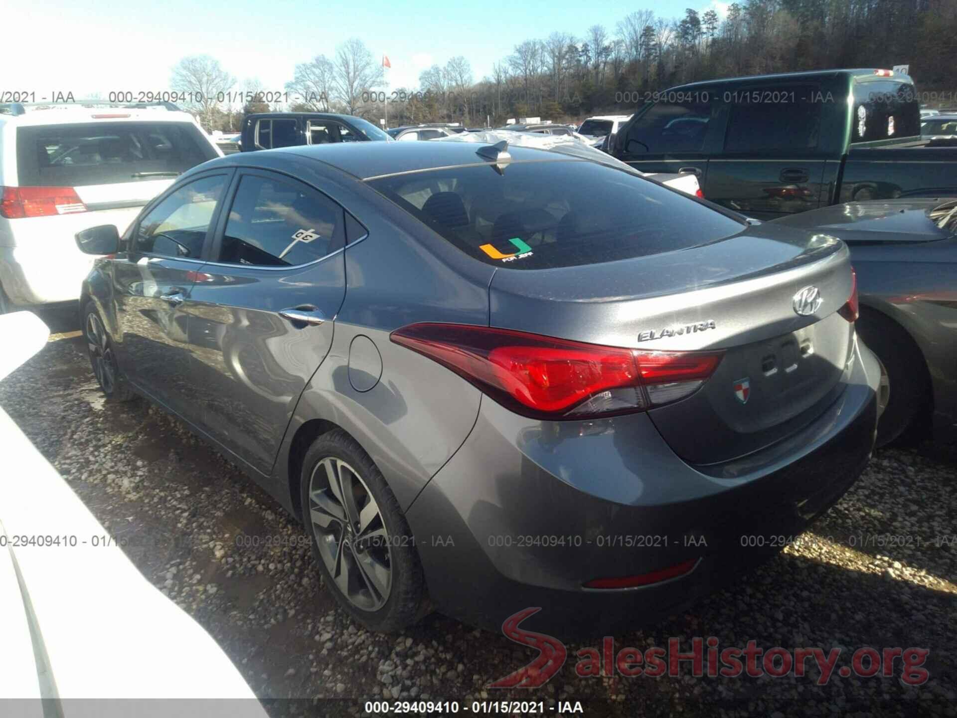 KMHDH4AE6GU618904 2016 HYUNDAI ELANTRA