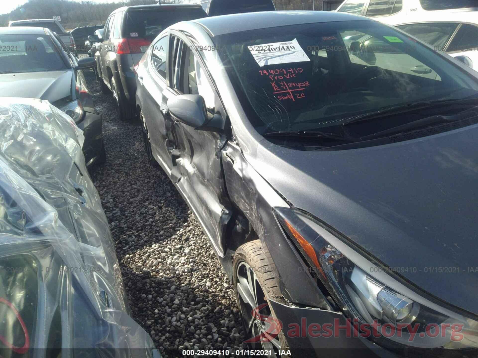 KMHDH4AE6GU618904 2016 HYUNDAI ELANTRA