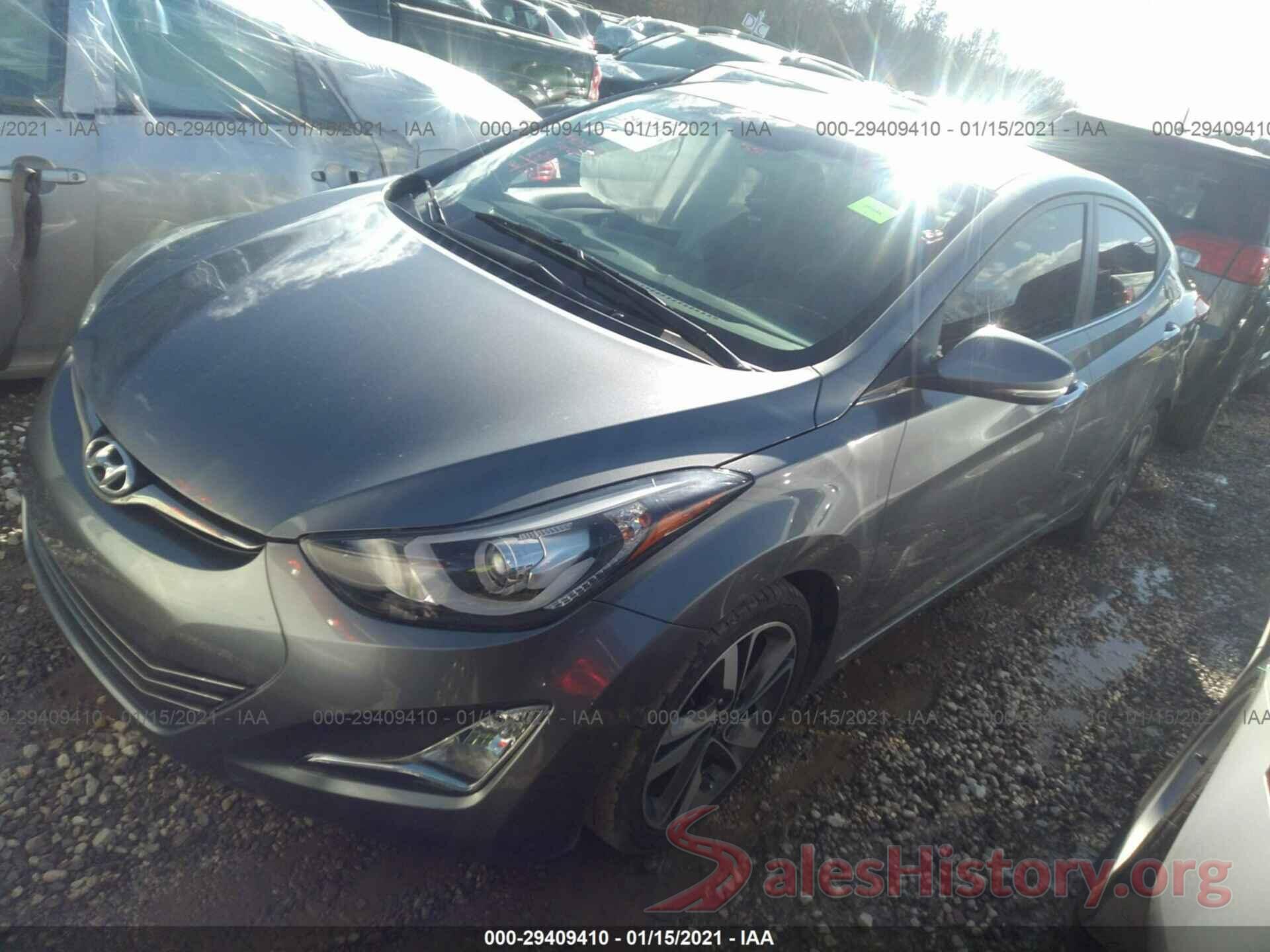 KMHDH4AE6GU618904 2016 HYUNDAI ELANTRA