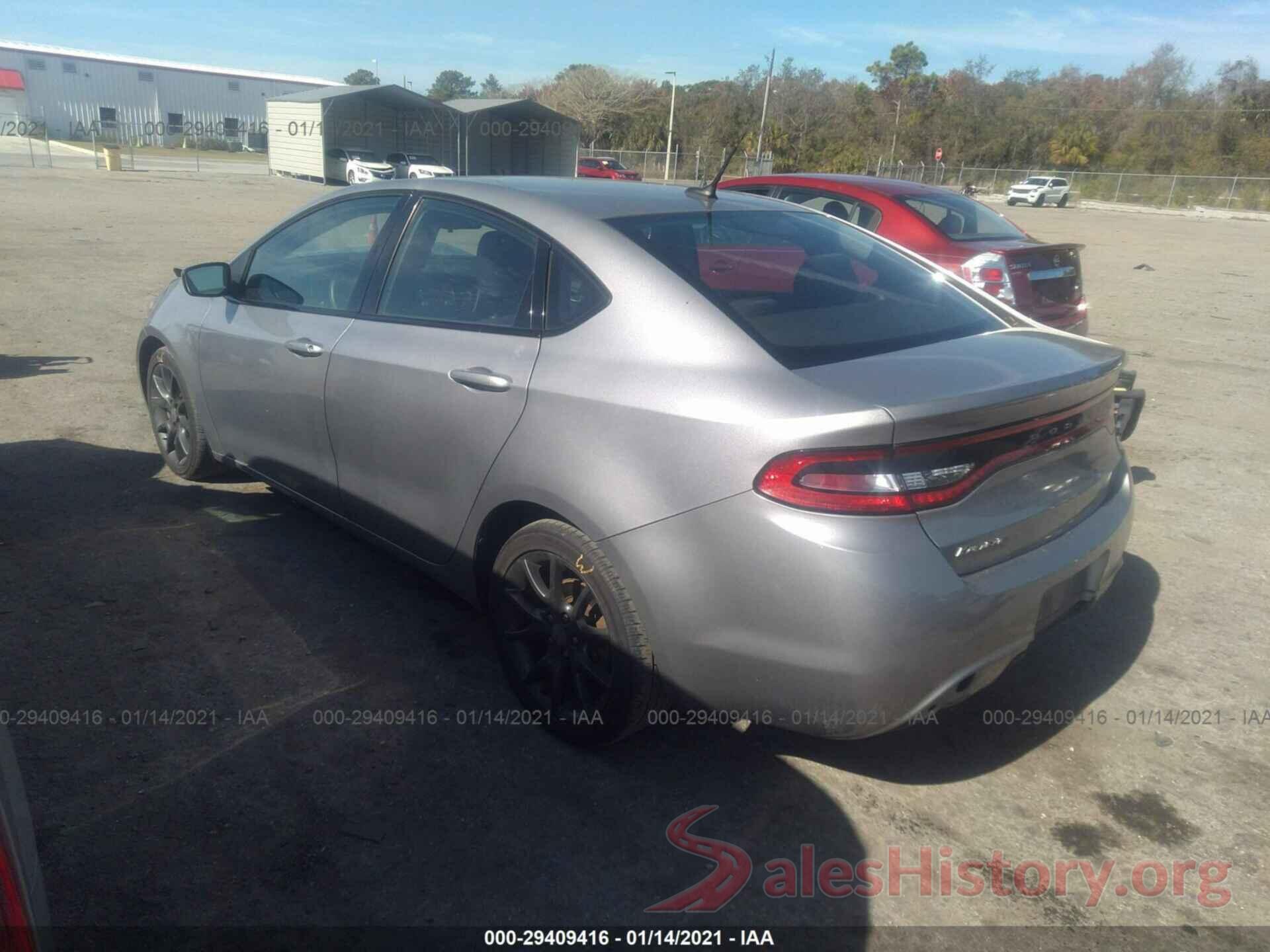 1C3CDFAAXGD533900 2016 DODGE DART