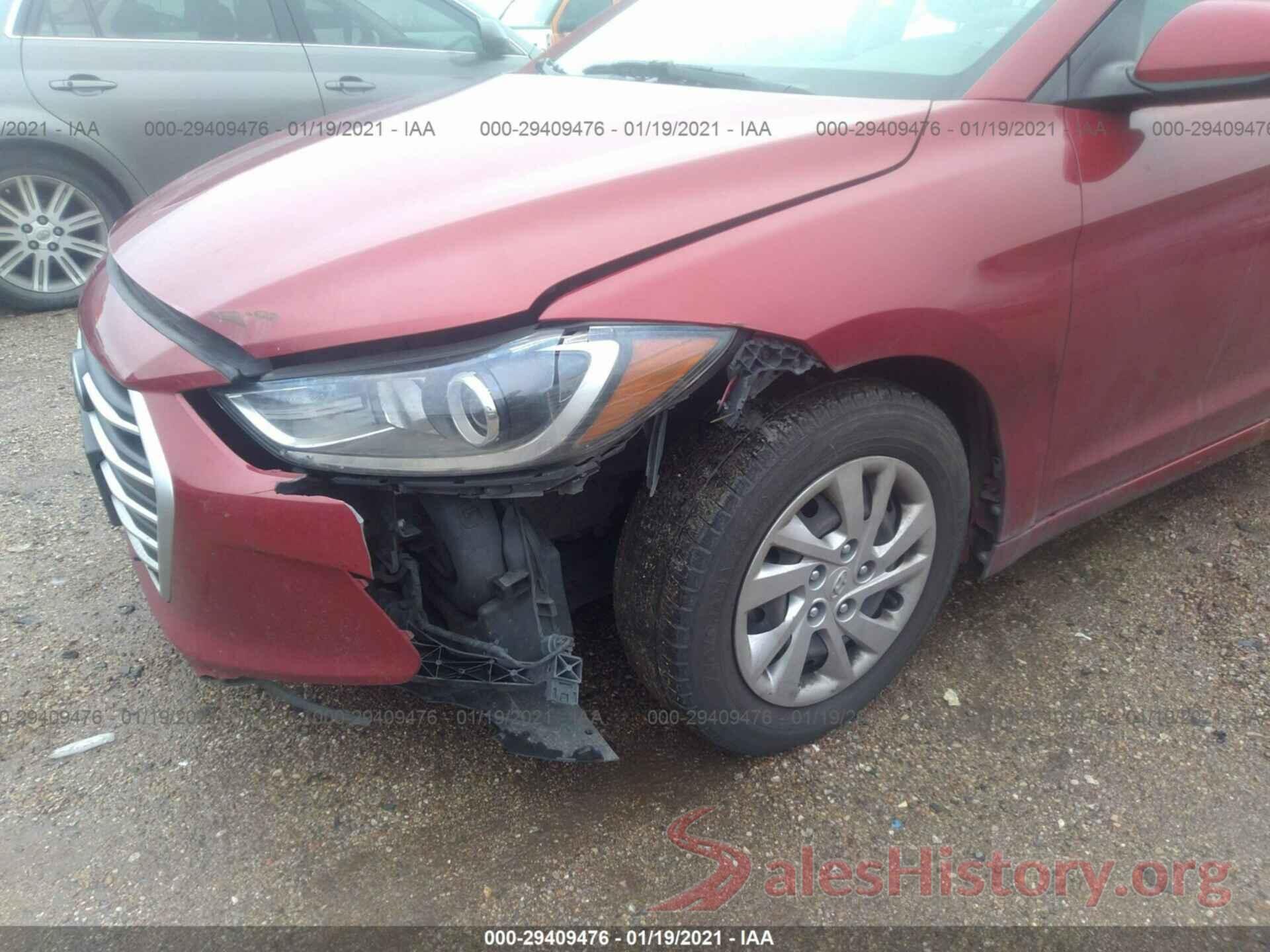 KMHD74LF6HU108627 2017 HYUNDAI ELANTRA