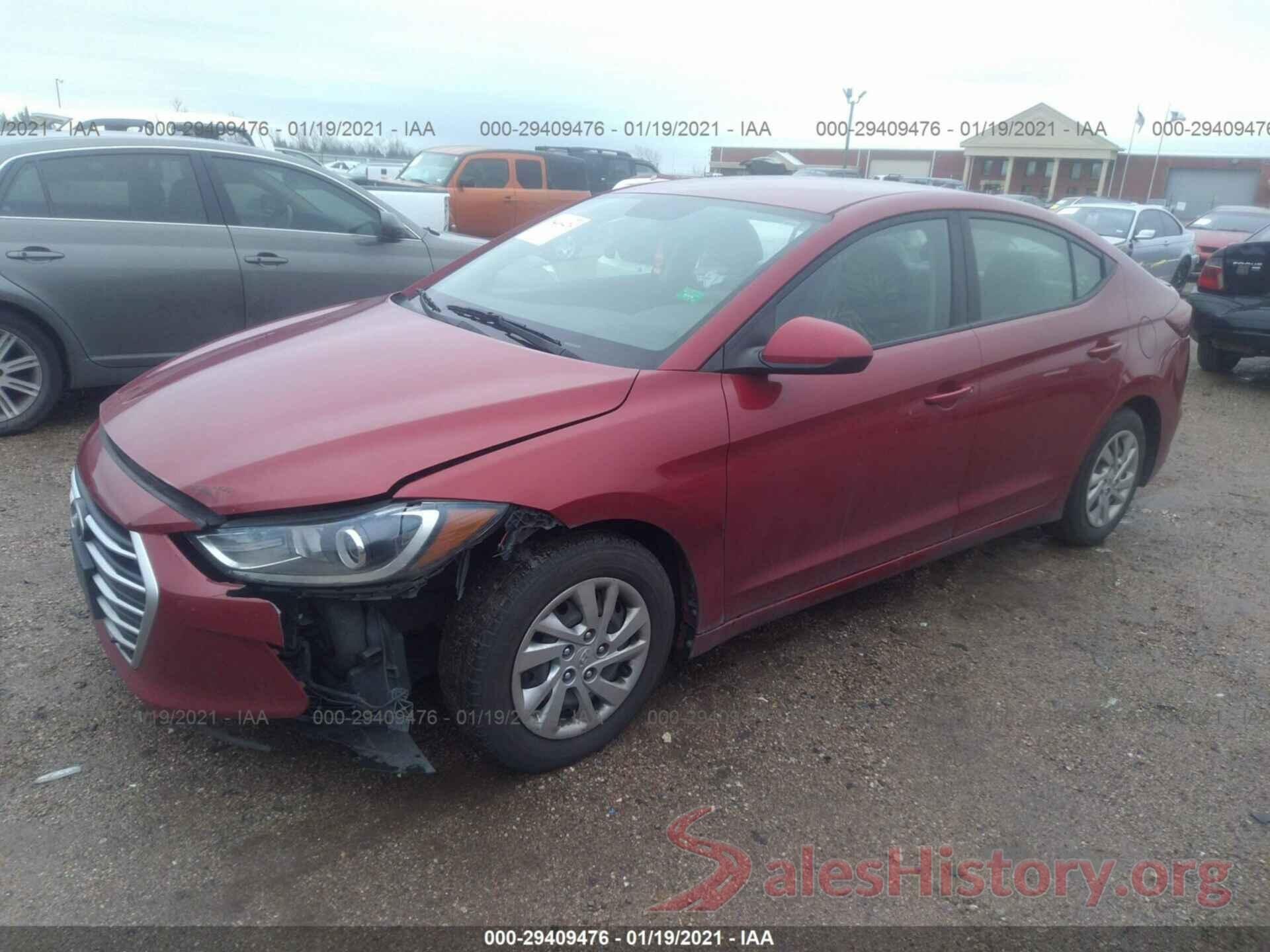 KMHD74LF6HU108627 2017 HYUNDAI ELANTRA