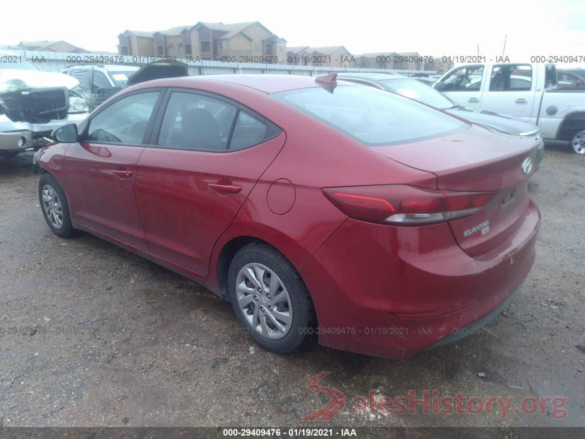 KMHD74LF6HU108627 2017 HYUNDAI ELANTRA