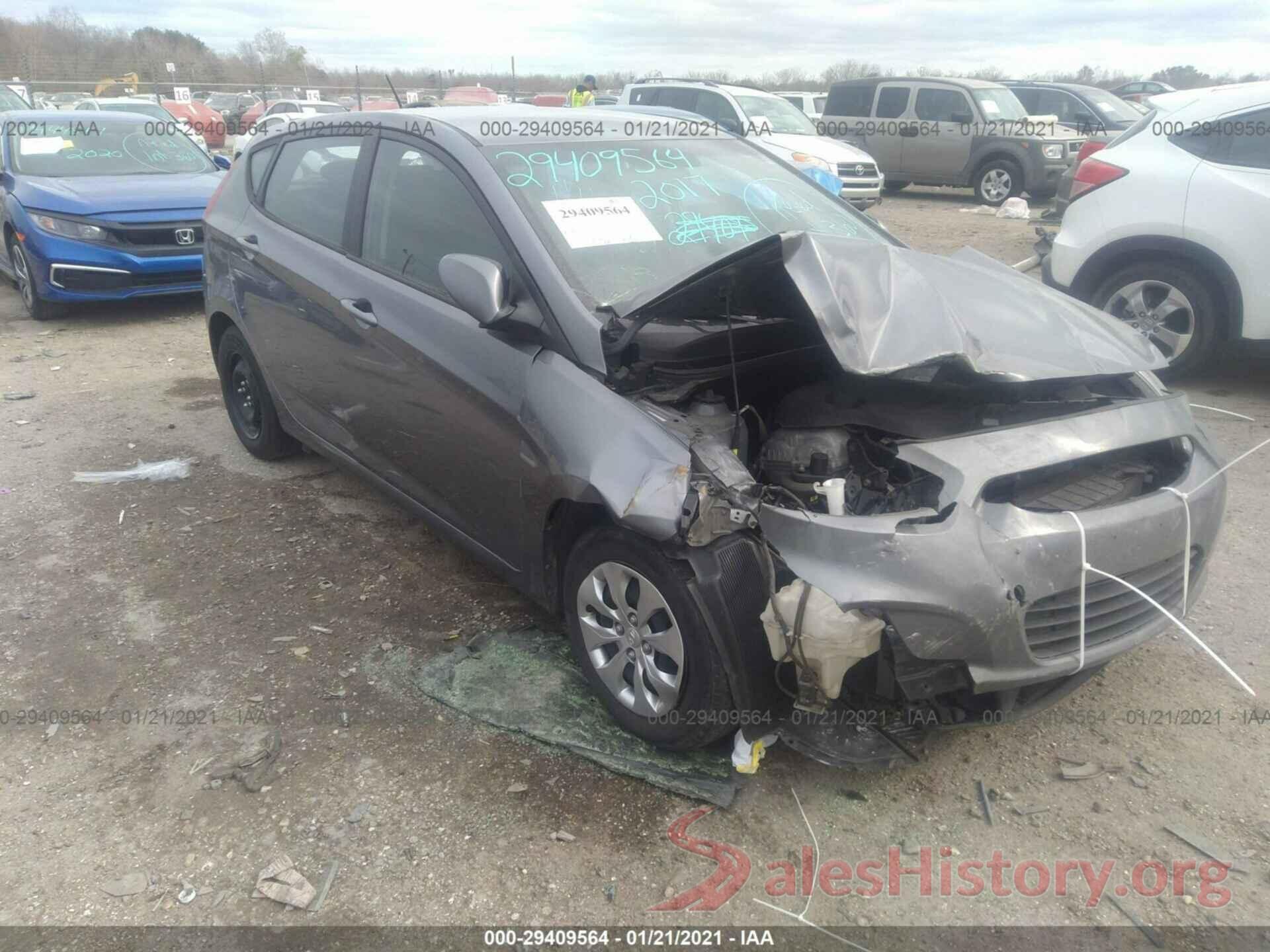 KMHCT5AE3HU340710 2017 HYUNDAI ACCENT