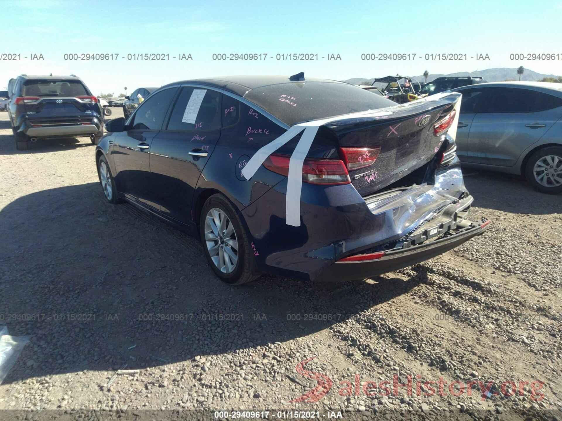 5XXGT4L30JG186786 2018 KIA OPTIMA