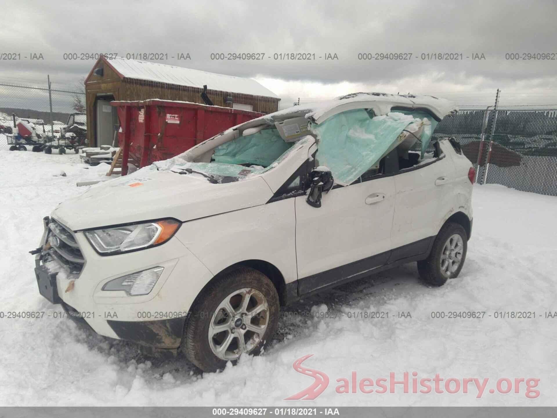 MAJ6S3GL8KC262717 2019 FORD ECOSPORT