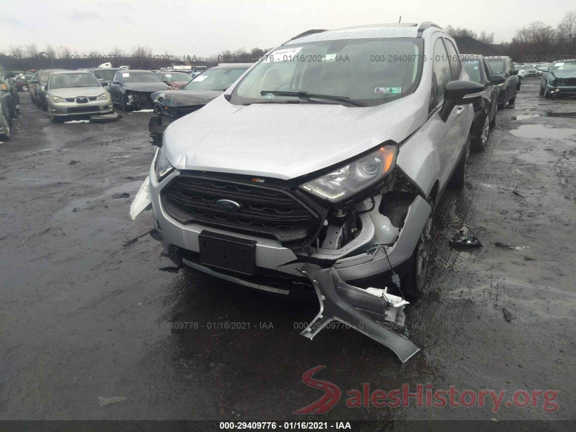 MAJ6S3JL8KC292230 2019 FORD ECOSPORT