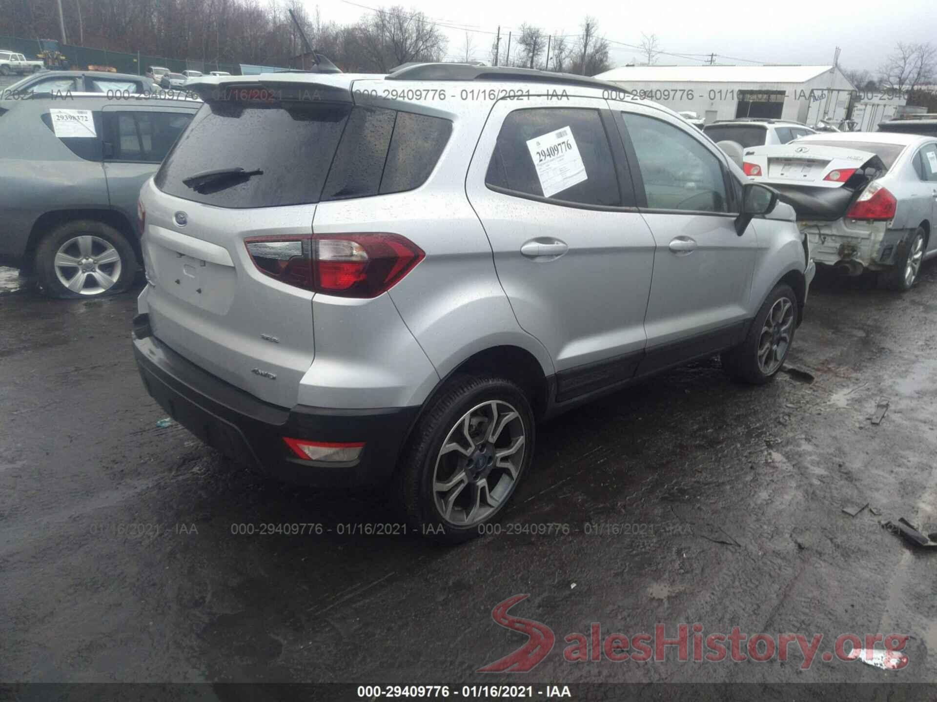 MAJ6S3JL8KC292230 2019 FORD ECOSPORT