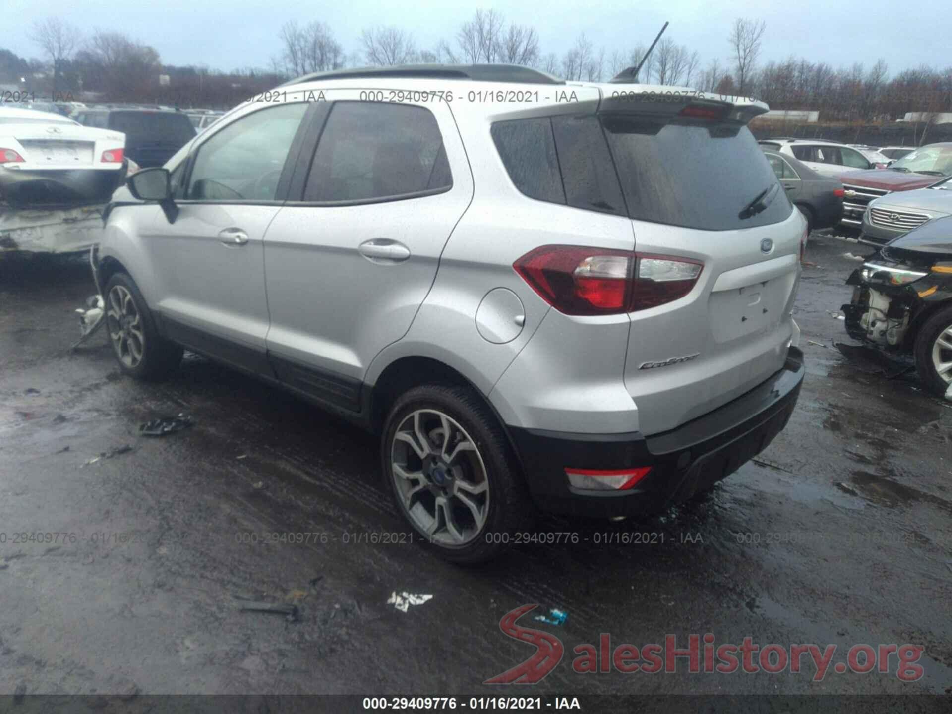 MAJ6S3JL8KC292230 2019 FORD ECOSPORT