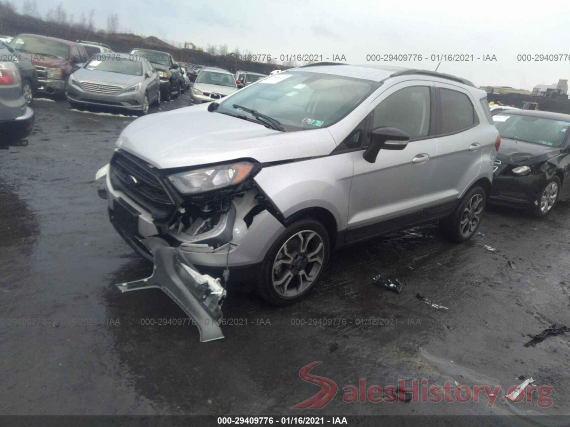 MAJ6S3JL8KC292230 2019 FORD ECOSPORT