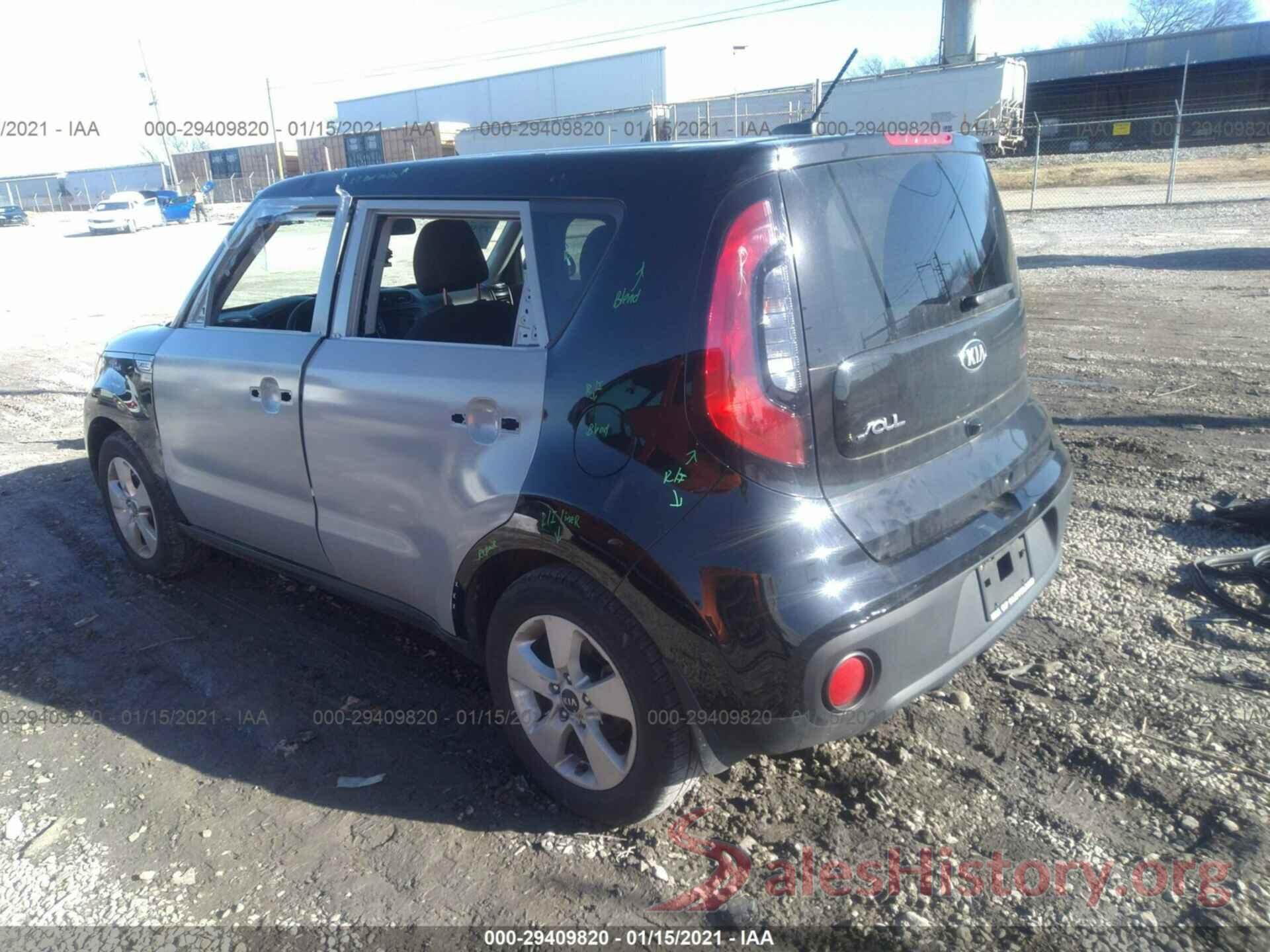 KNDJN2A23K7912956 2019 KIA SOUL