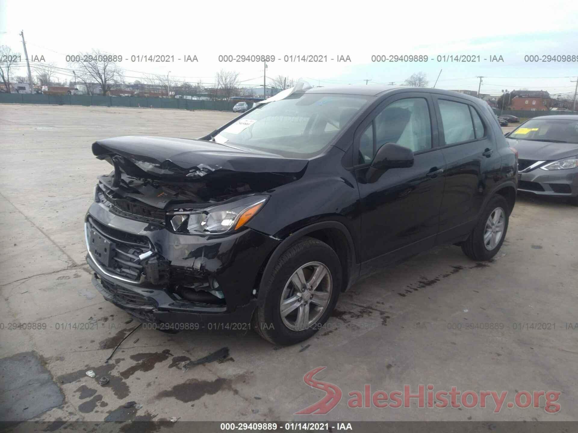 KL7CJKSBXLB062452 2020 CHEVROLET TRAX