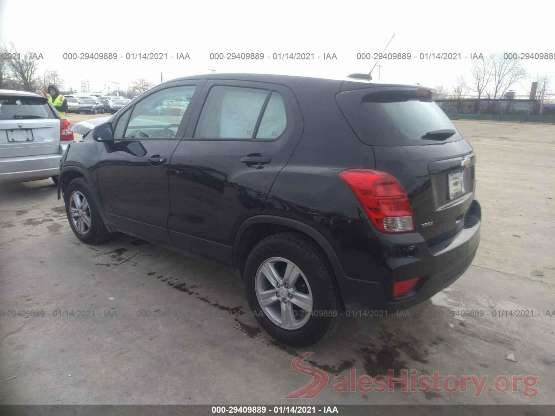 KL7CJKSBXLB062452 2020 CHEVROLET TRAX