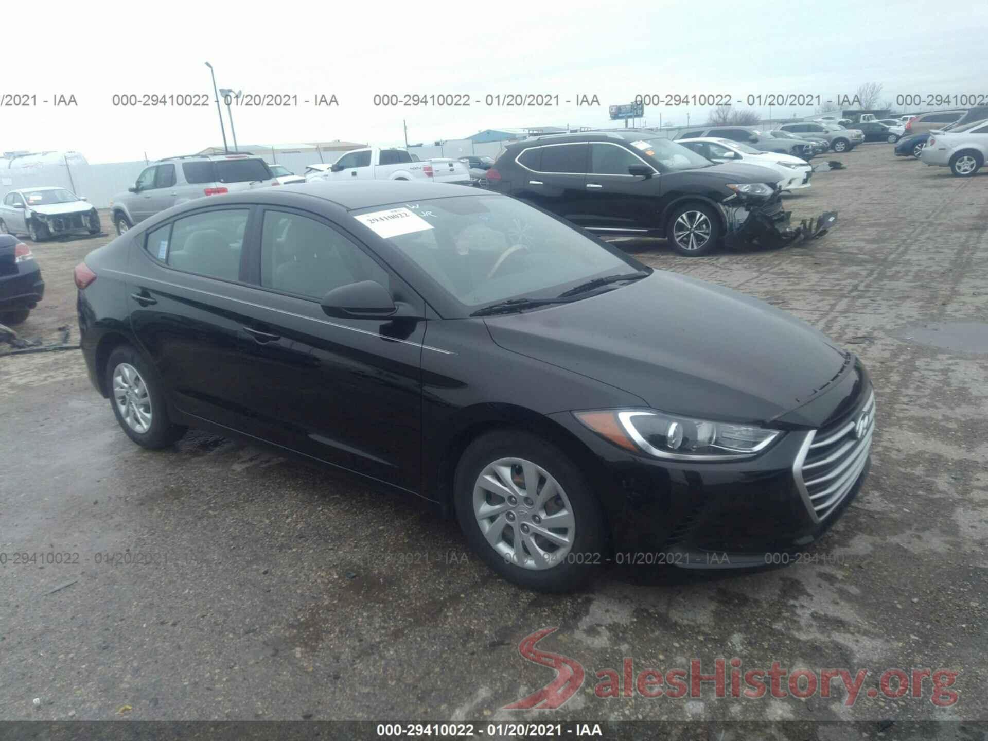 5NPD74LF3JH235744 2018 HYUNDAI ELANTRA