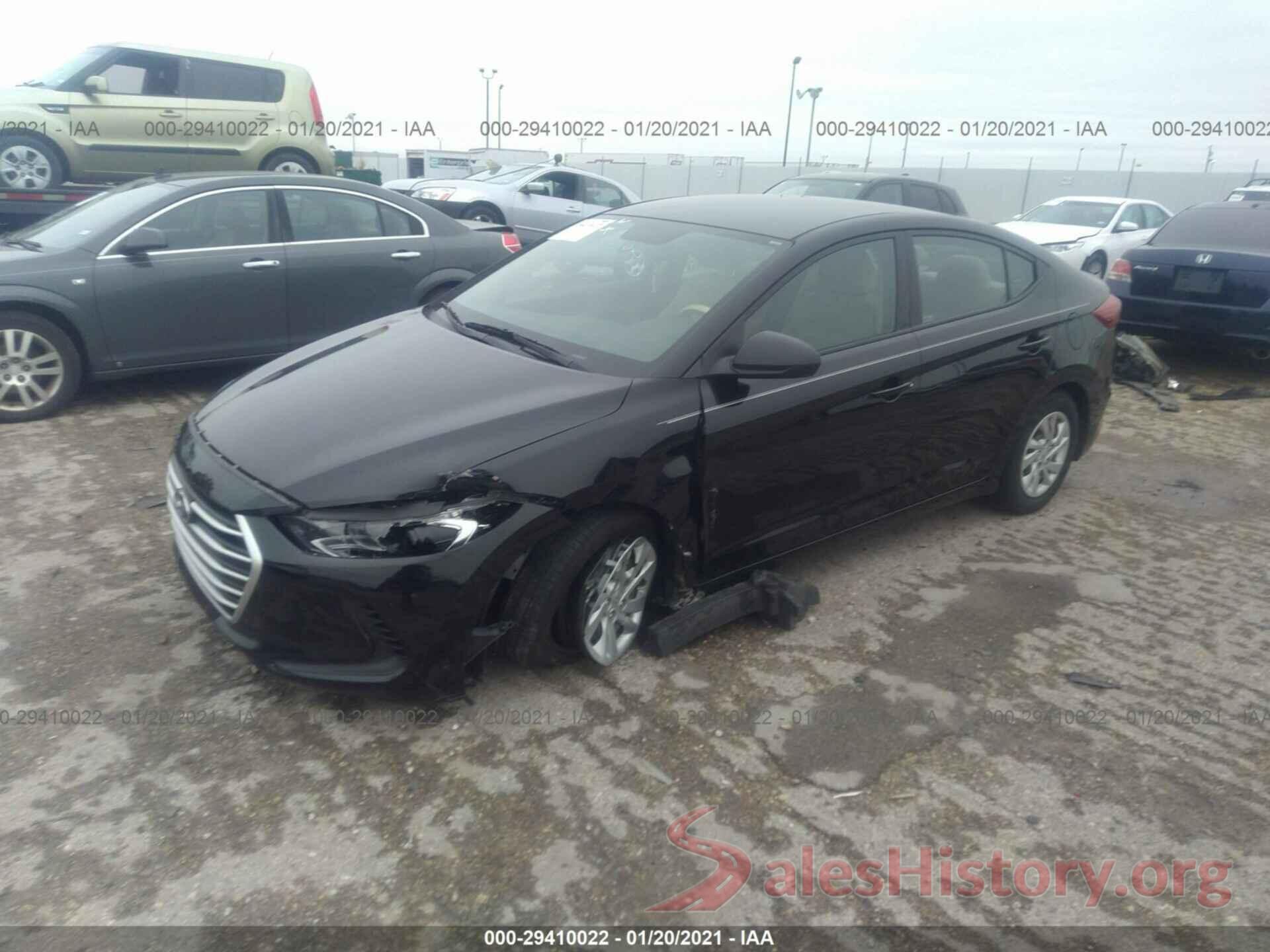 5NPD74LF3JH235744 2018 HYUNDAI ELANTRA