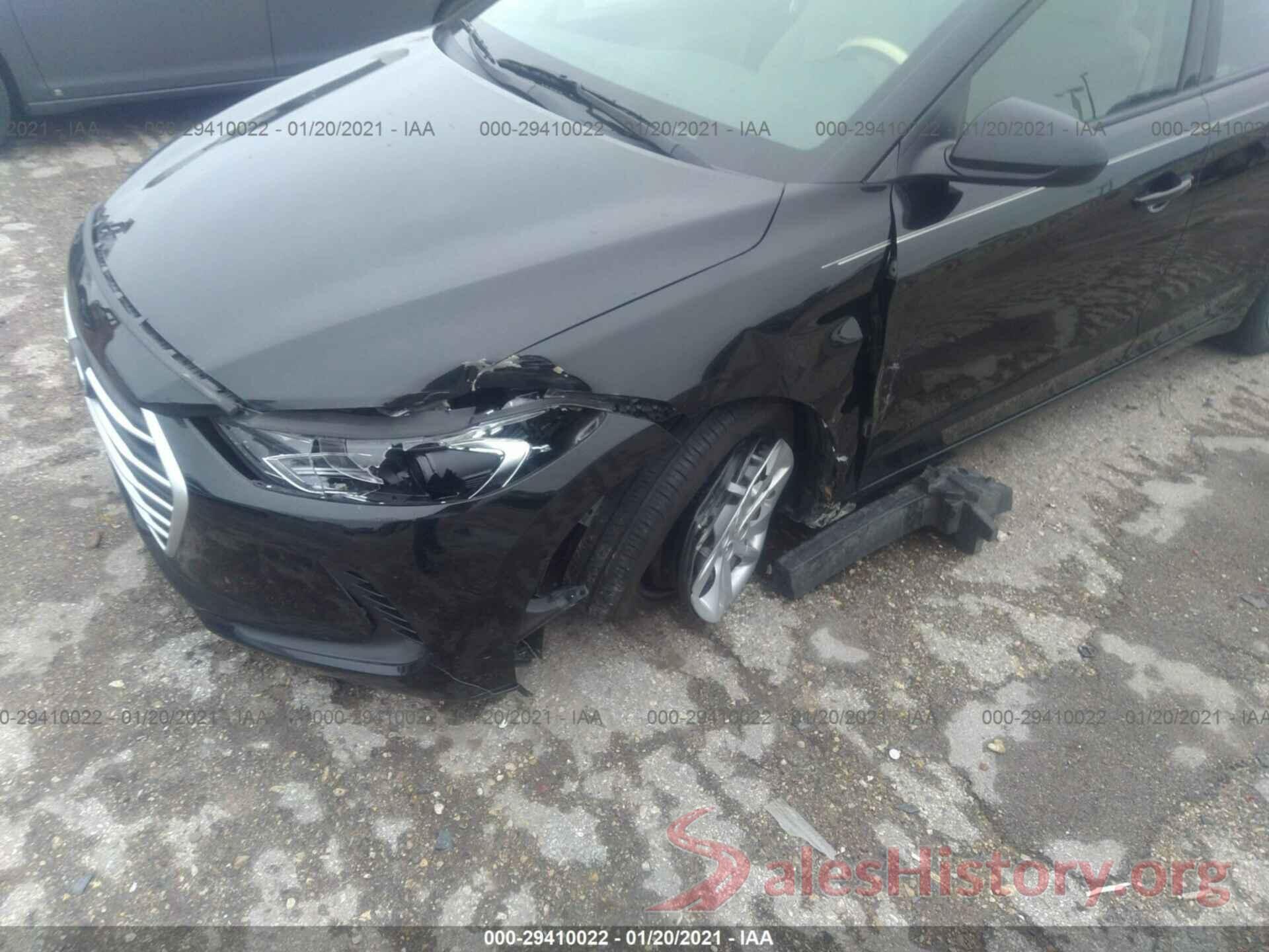 5NPD74LF3JH235744 2018 HYUNDAI ELANTRA