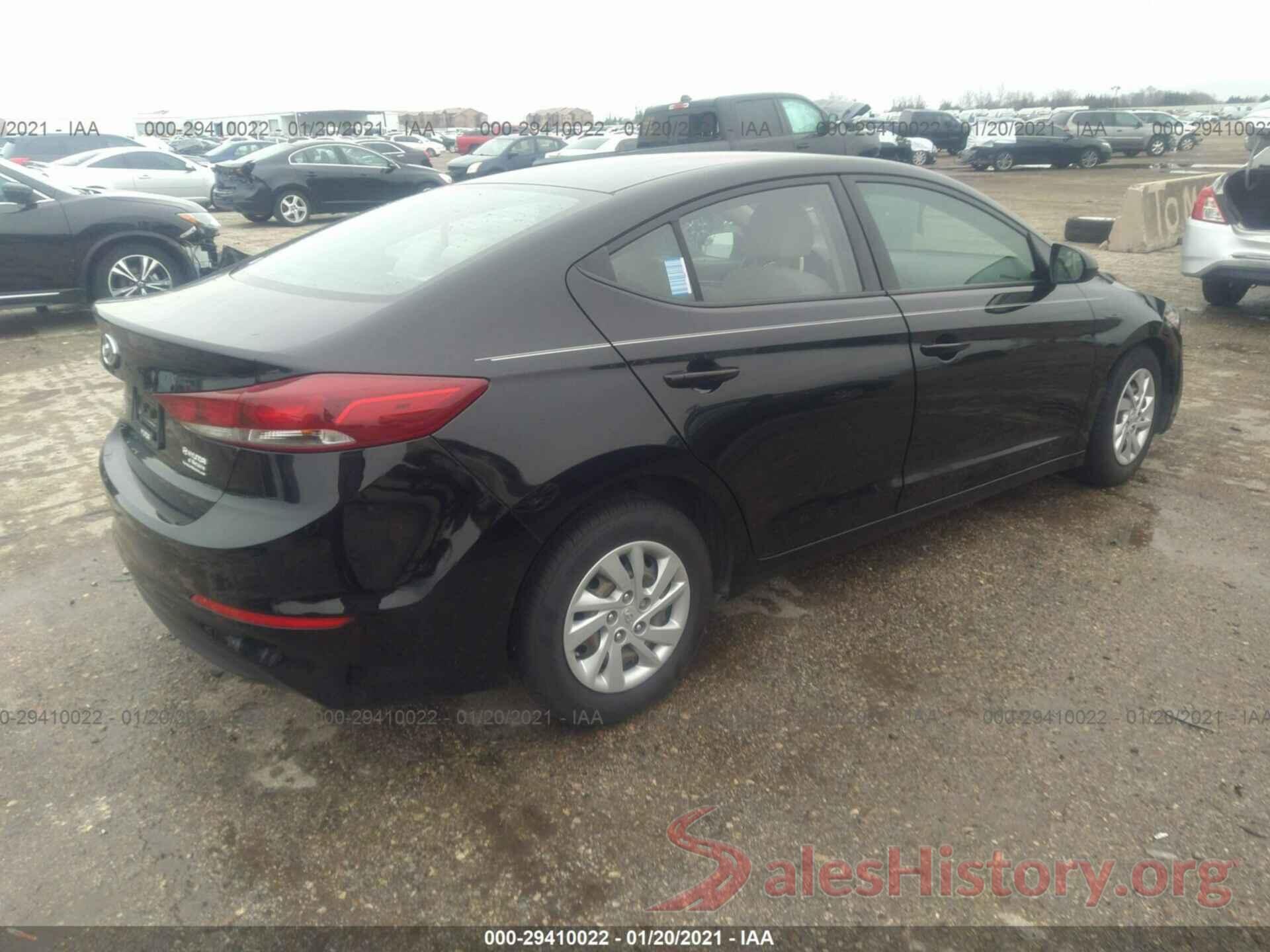 5NPD74LF3JH235744 2018 HYUNDAI ELANTRA