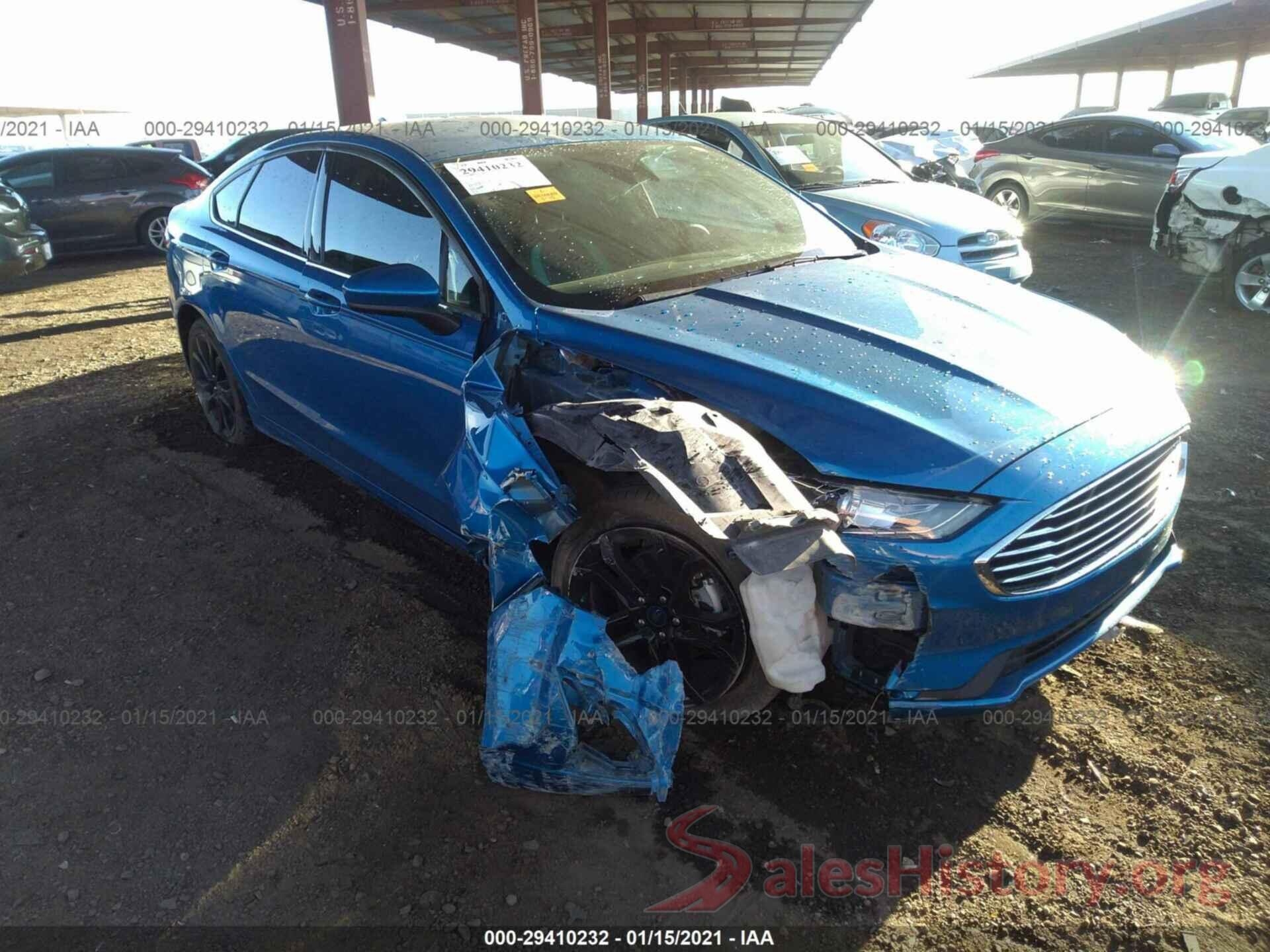 3FA6P0HD8KR135507 2019 FORD FUSION