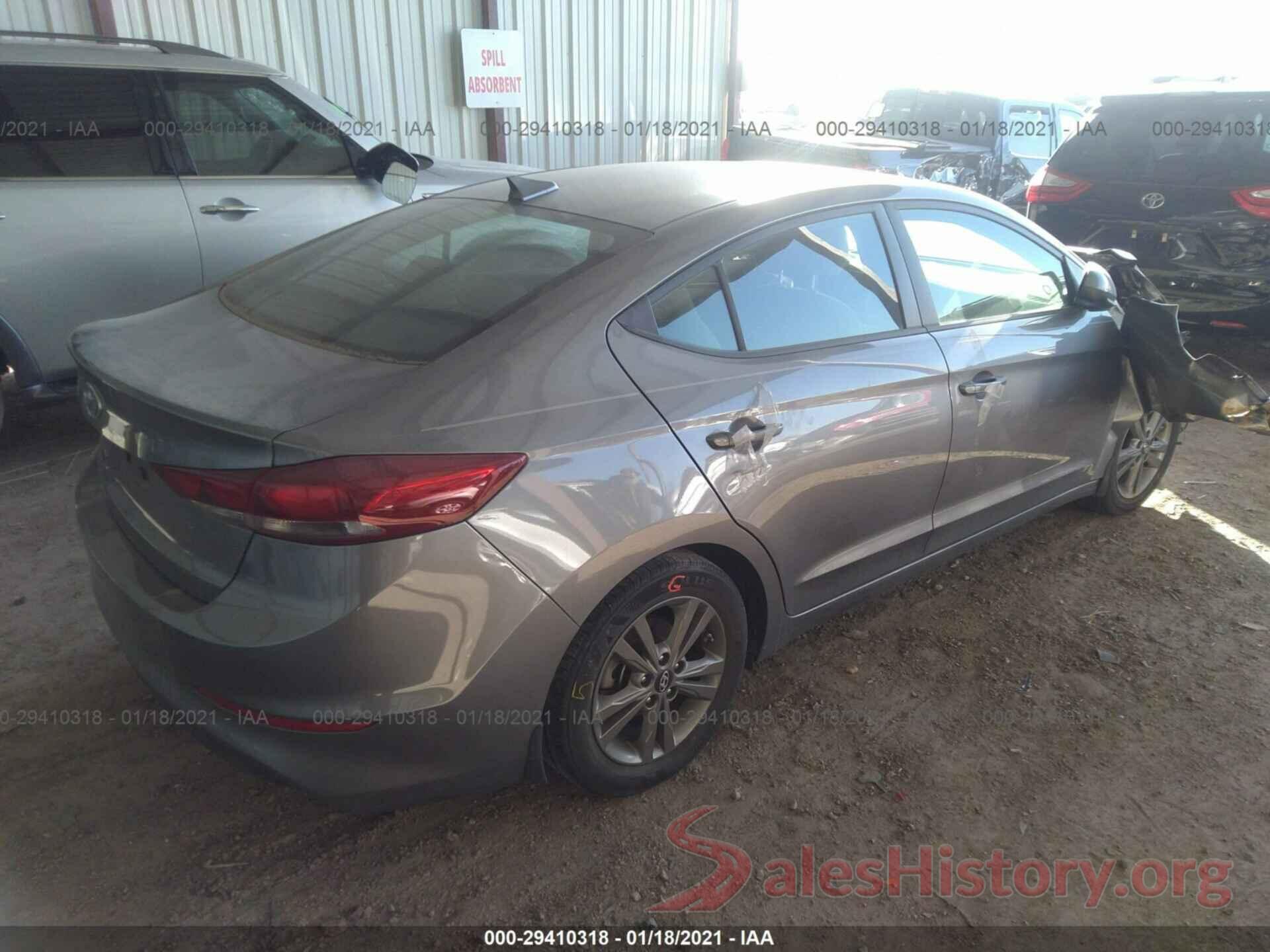 5NPD84LF4JH249259 2018 HYUNDAI ELANTRA