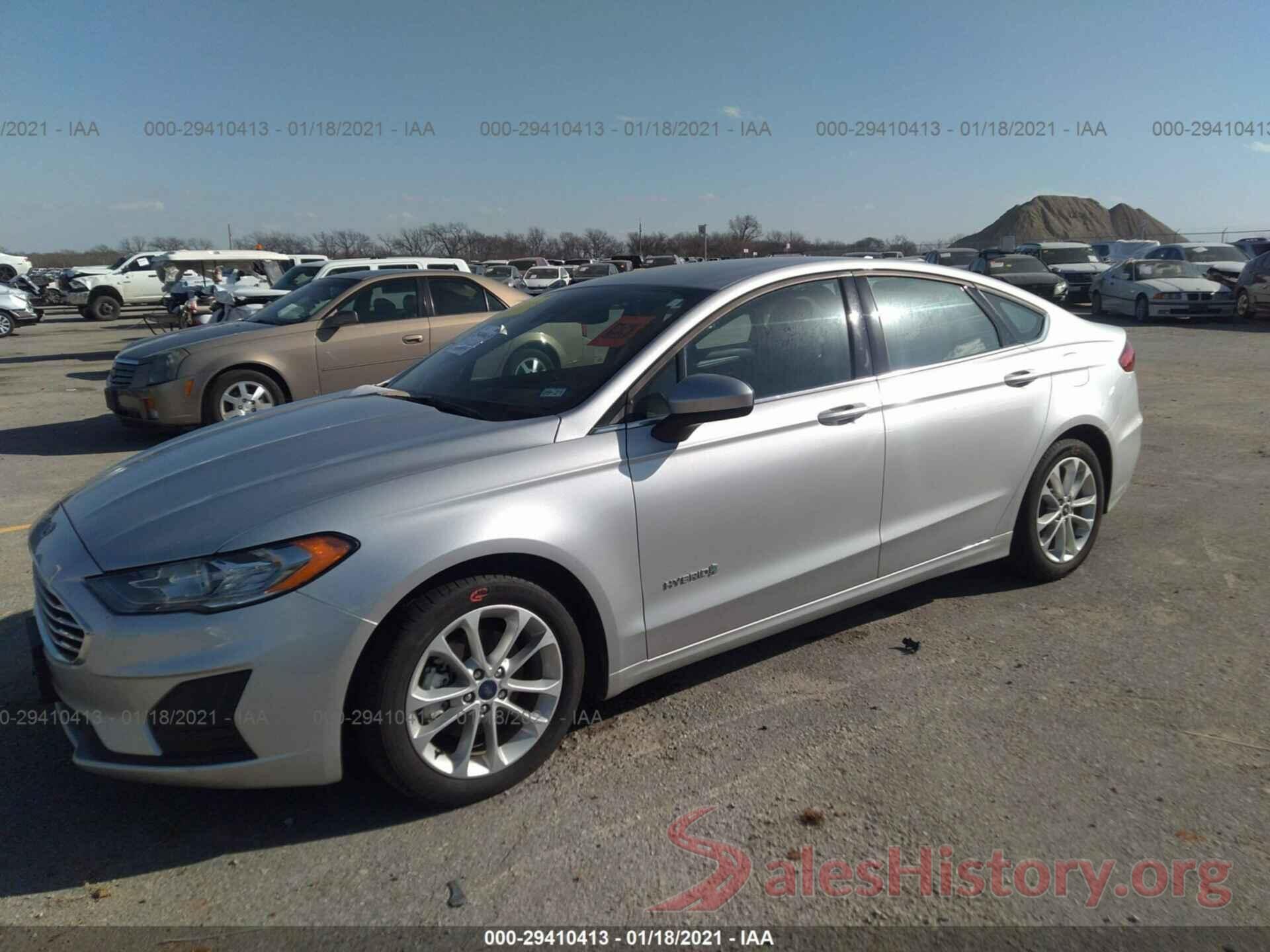 3FA6P0LU0KR208702 2019 FORD FUSION HYBRID