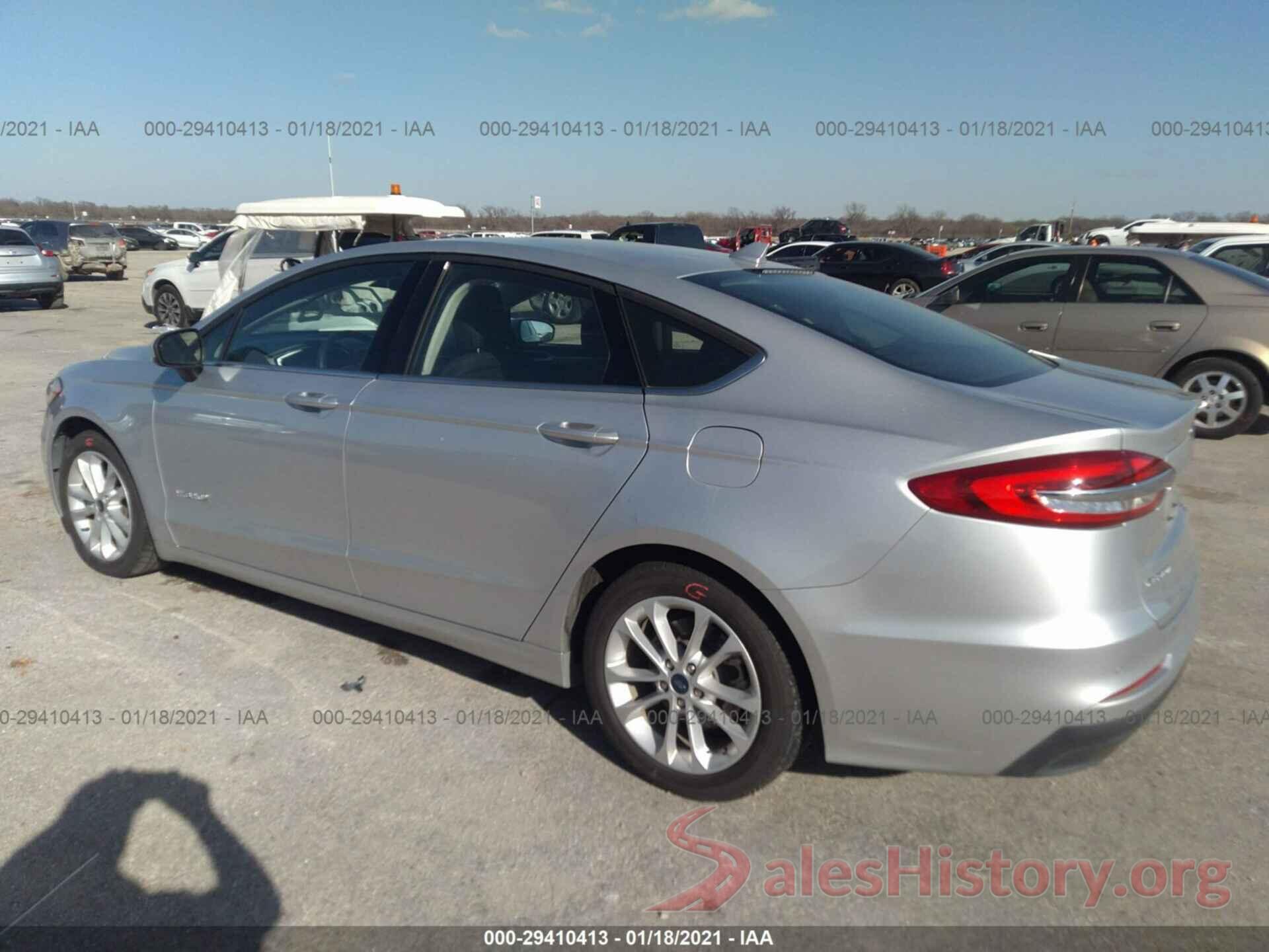 3FA6P0LU0KR208702 2019 FORD FUSION HYBRID