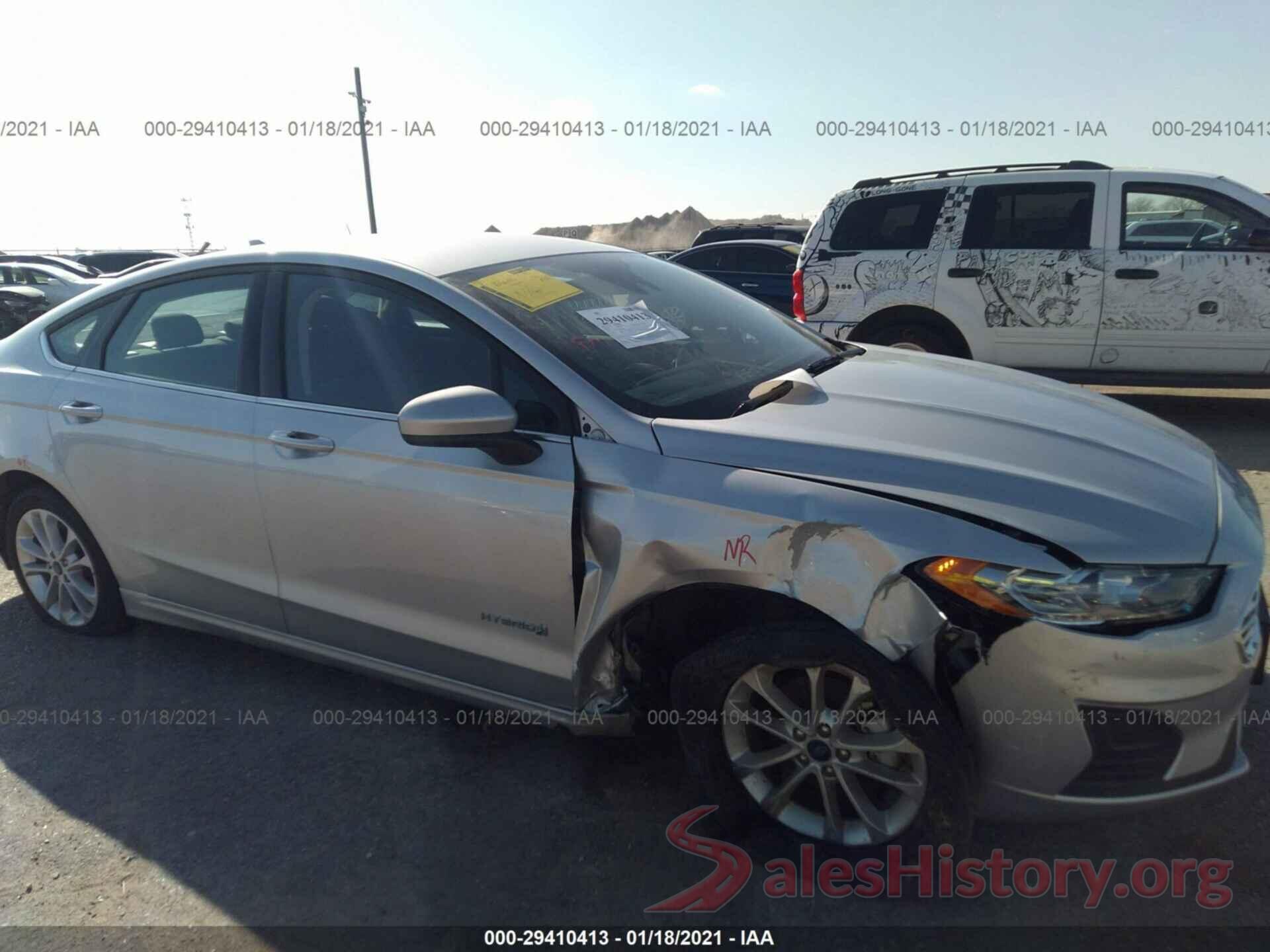 3FA6P0LU0KR208702 2019 FORD FUSION HYBRID