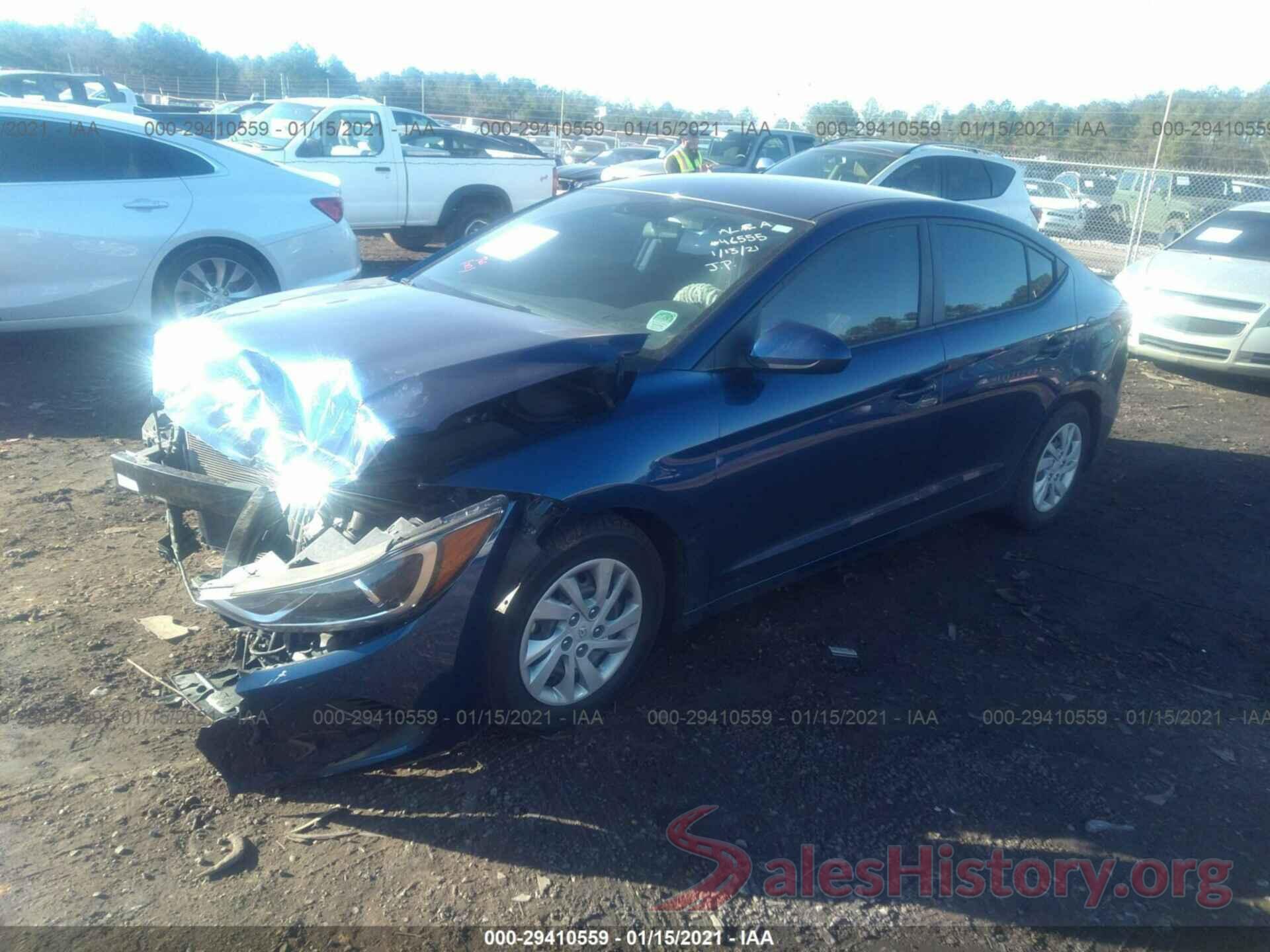 5NPD74LF2JH335768 2018 HYUNDAI ELANTRA