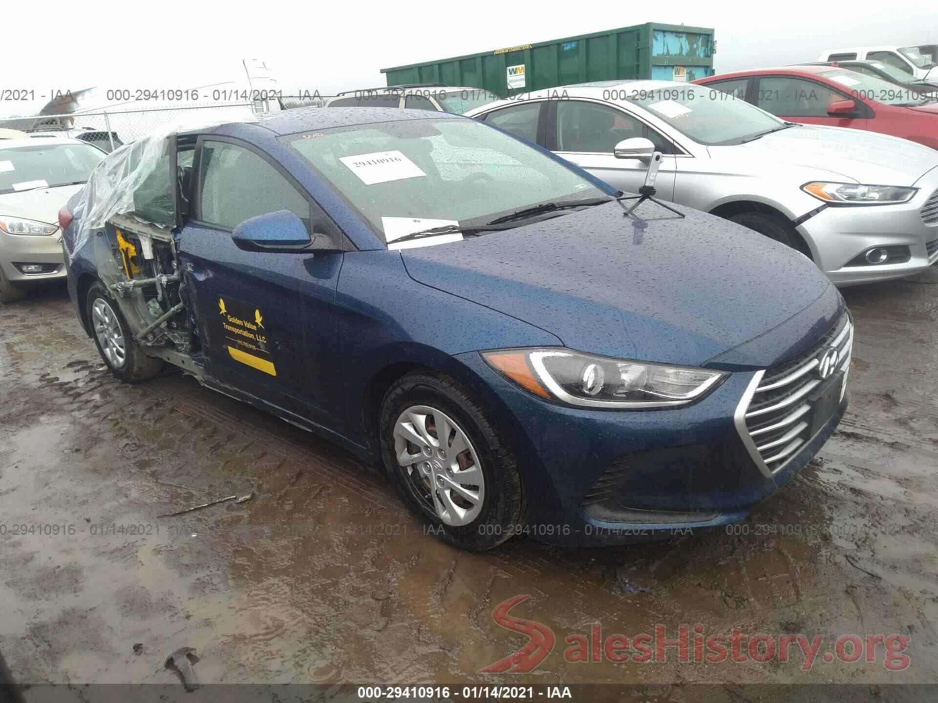 5NPD74LF0JH326485 2018 HYUNDAI ELANTRA