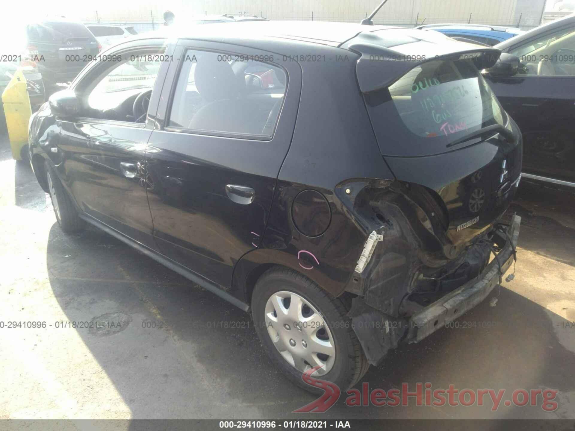 ML32A3HJ4HH002449 2017 MITSUBISHI MIRAGE