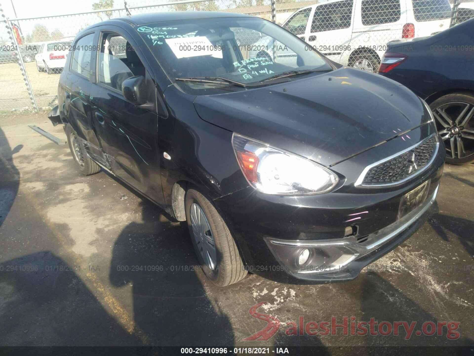 ML32A3HJ4HH002449 2017 MITSUBISHI MIRAGE