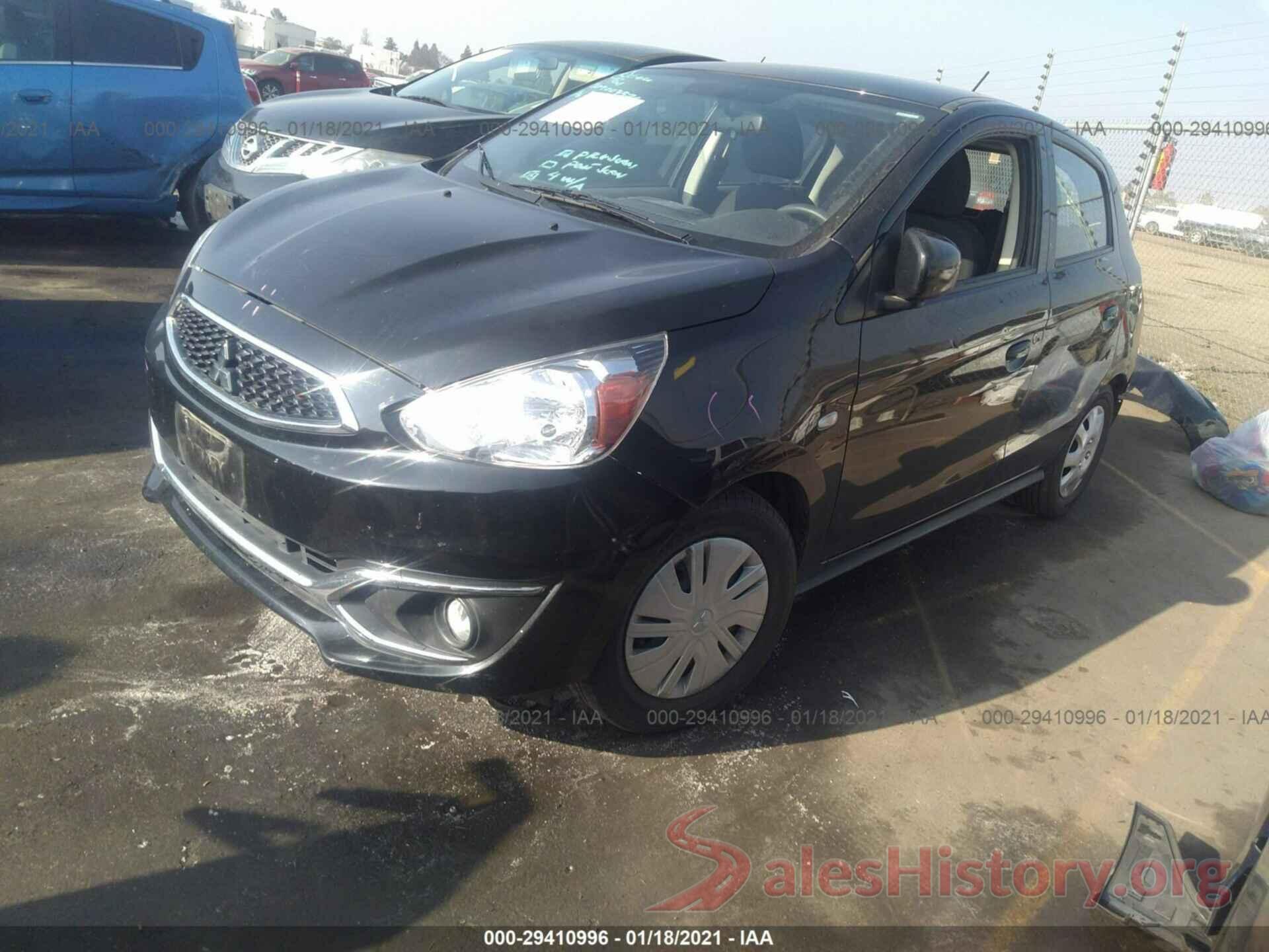 ML32A3HJ4HH002449 2017 MITSUBISHI MIRAGE