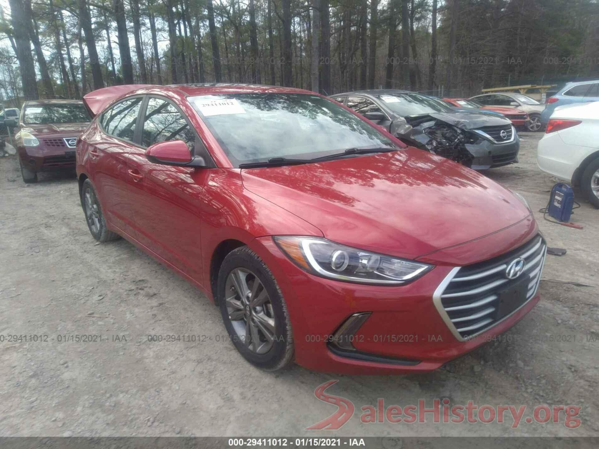 5NPD84LF8JH257915 2018 HYUNDAI ELANTRA