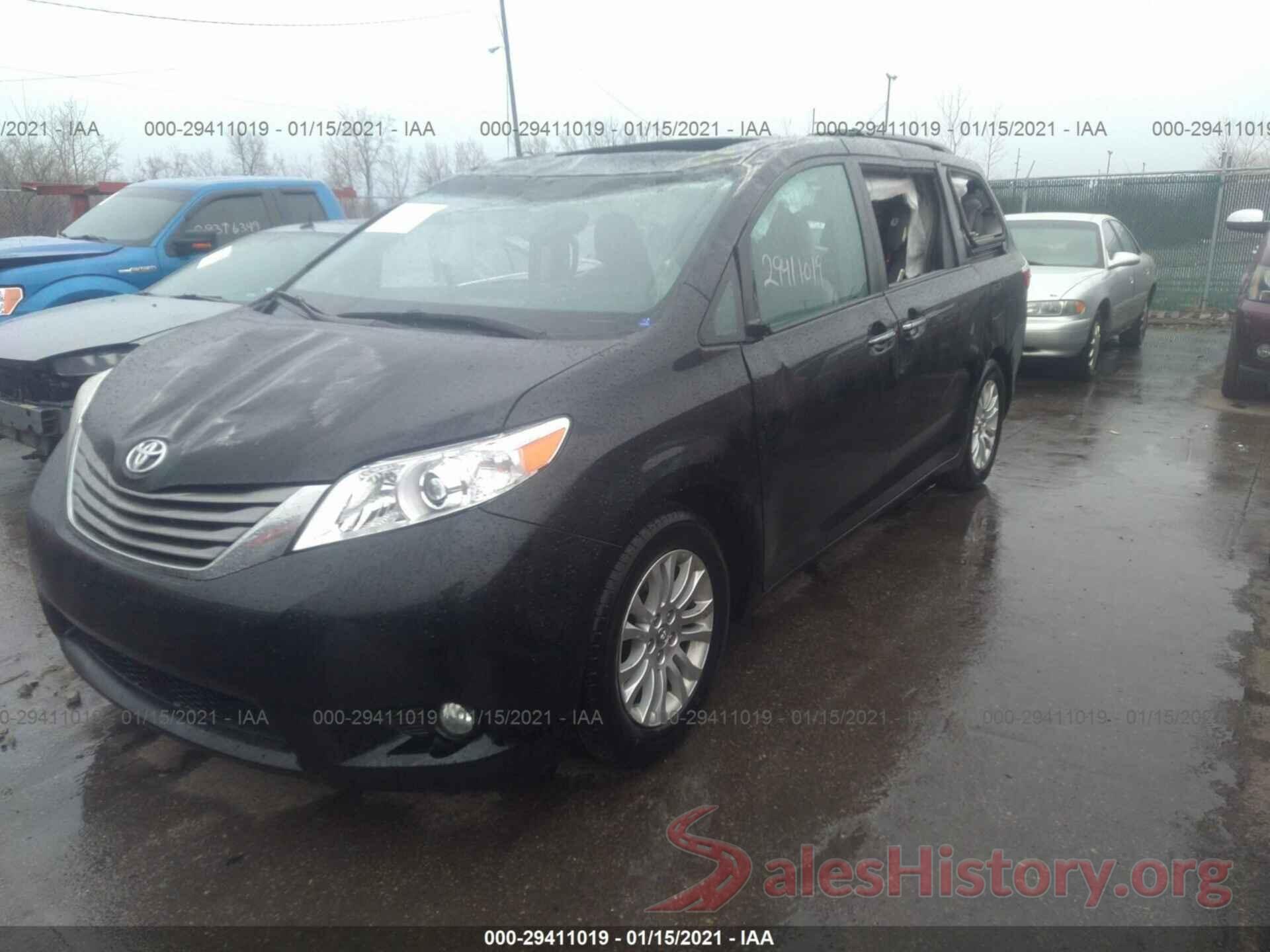 5TDYK3DC8GS708717 2016 TOYOTA SIENNA