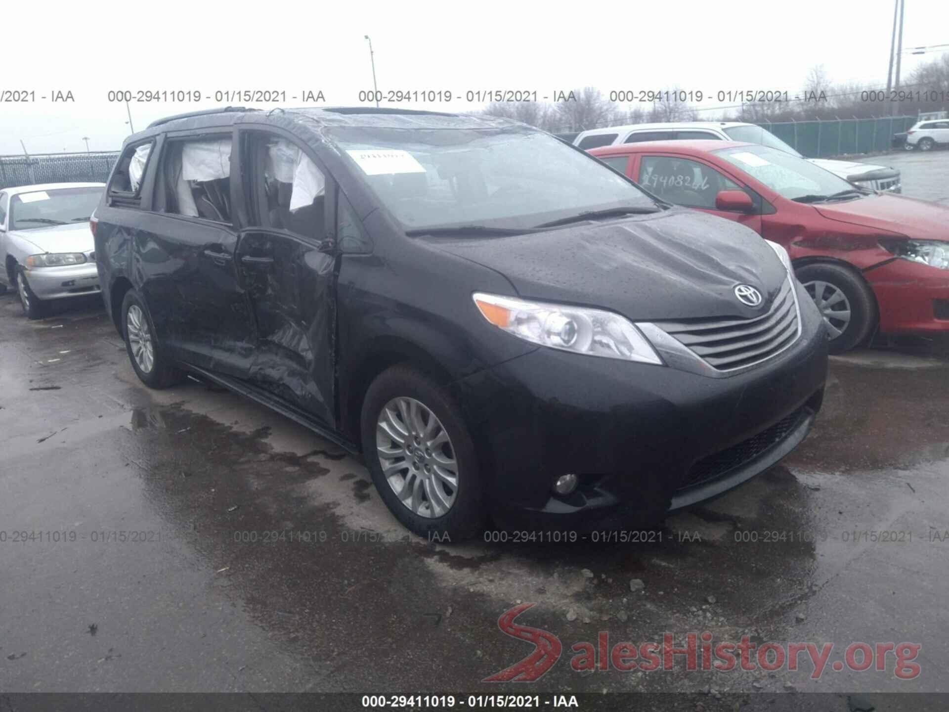 5TDYK3DC8GS708717 2016 TOYOTA SIENNA