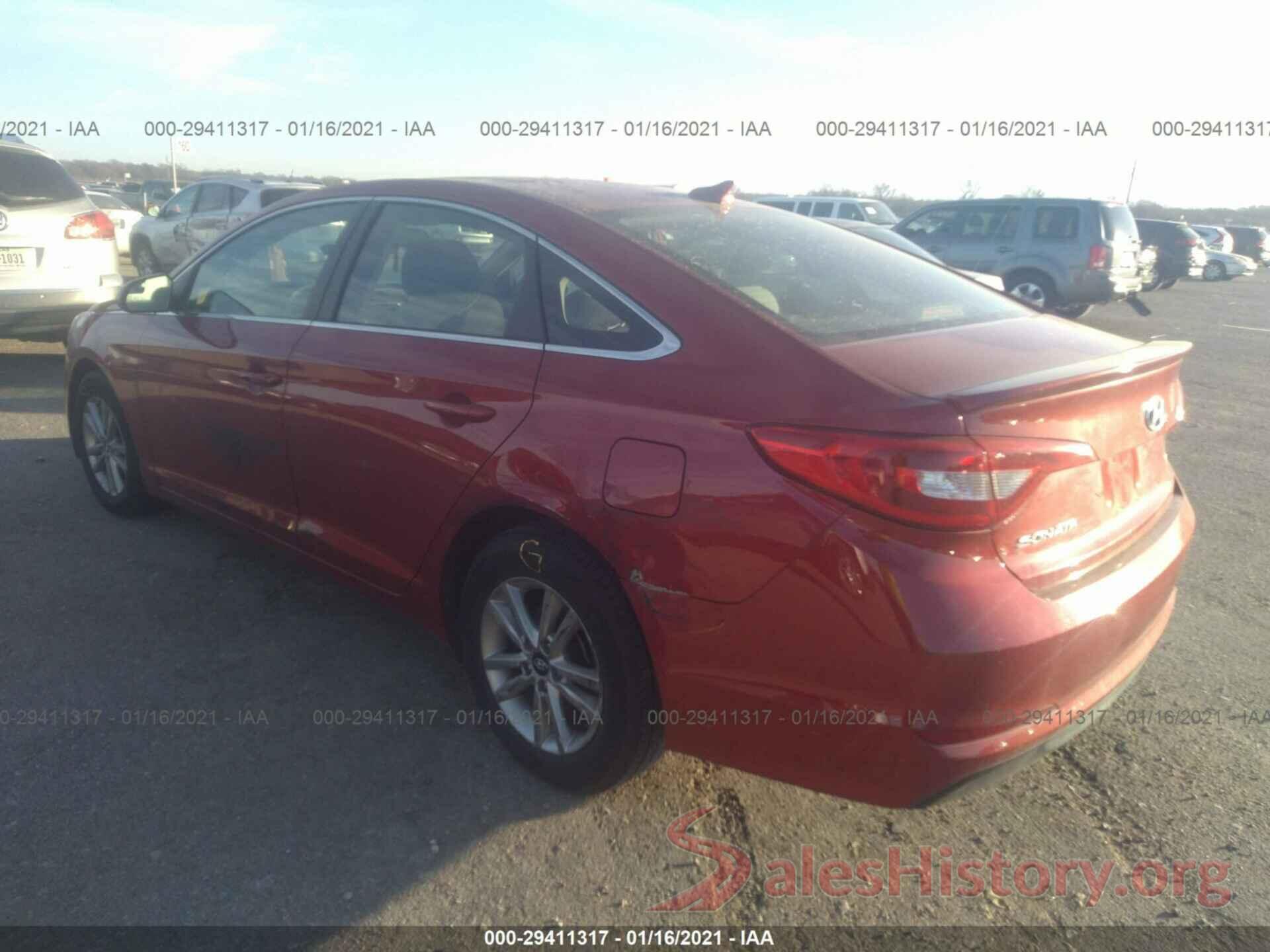 5NPE24AF2HH512075 2017 HYUNDAI SONATA