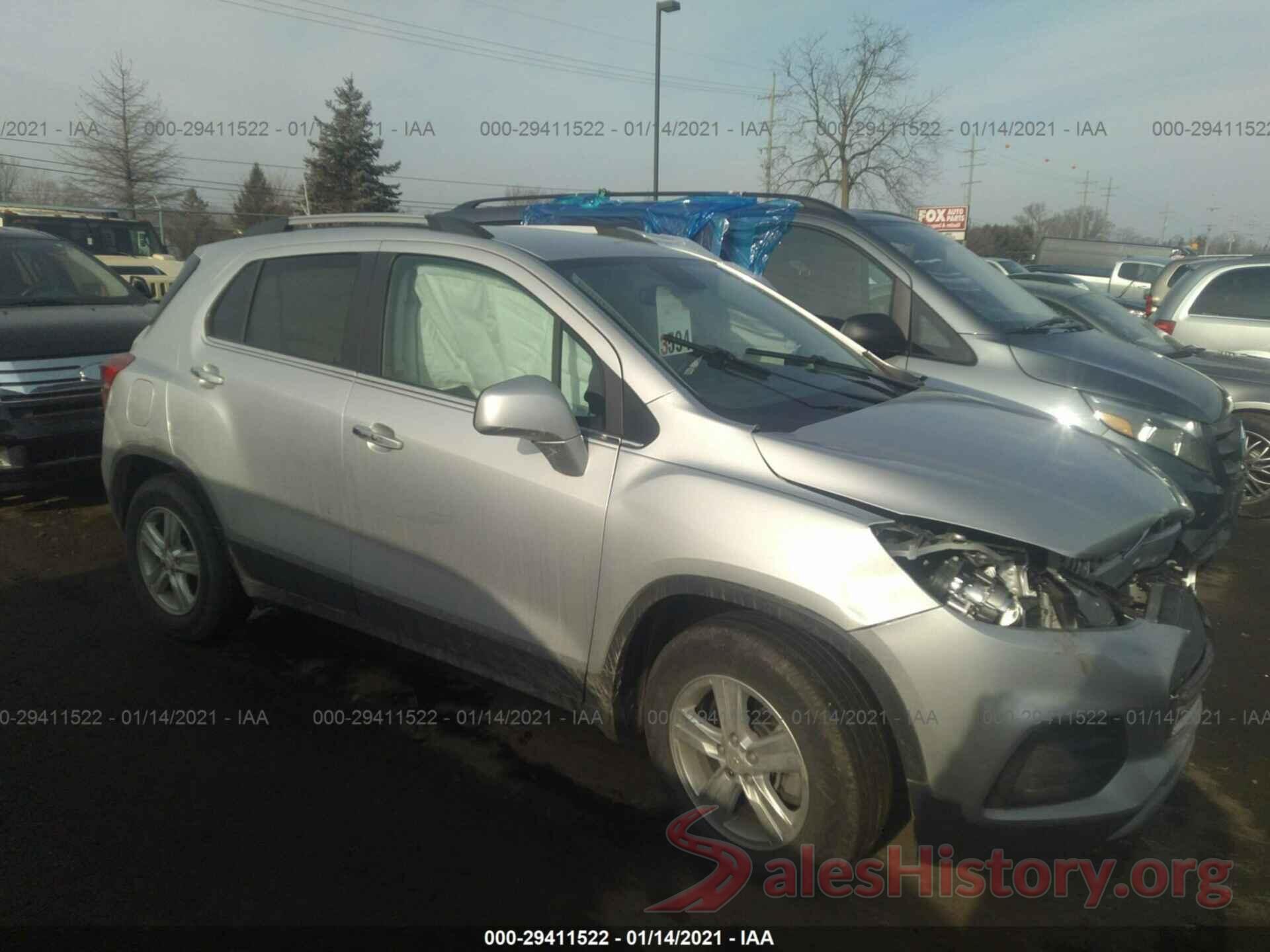 3GNCJLSB7LL109130 2020 CHEVROLET TRAX