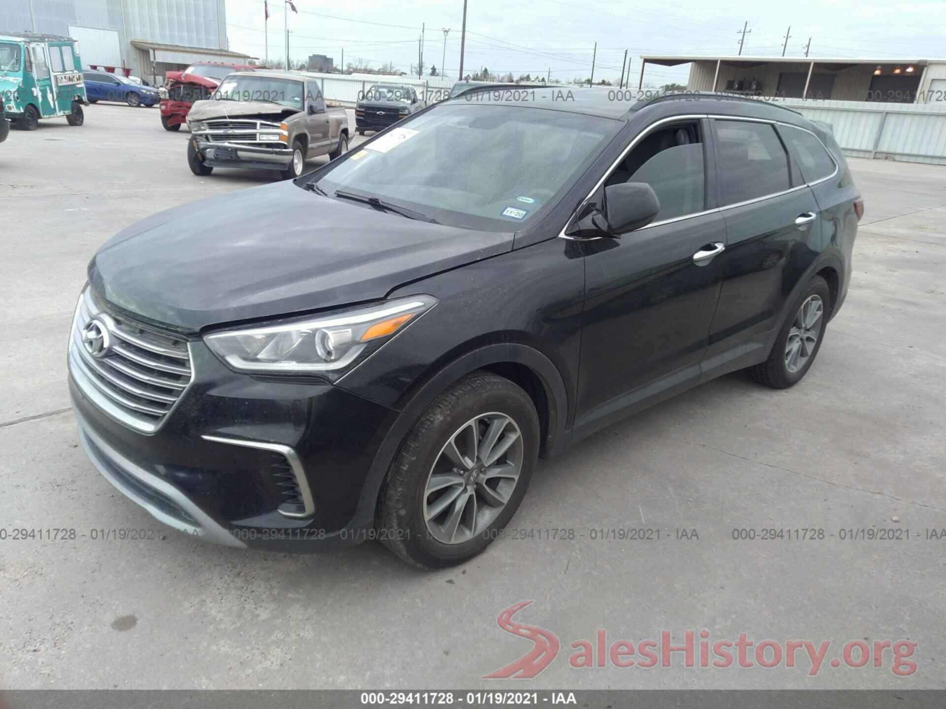 KM8SM4HF8HU213095 2017 HYUNDAI SANTA FE