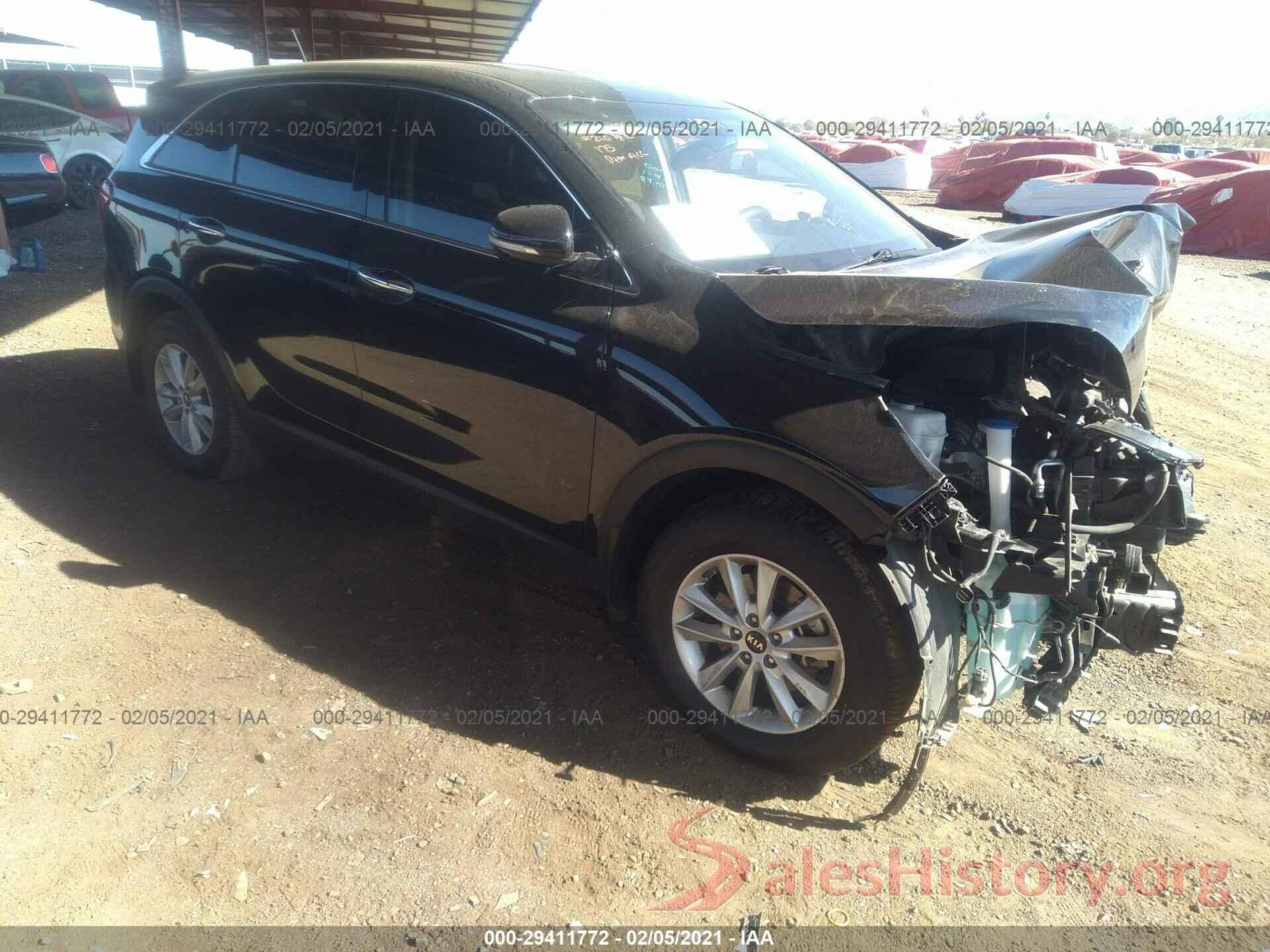 5XYPG4A39KG561949 2019 KIA SORENTO