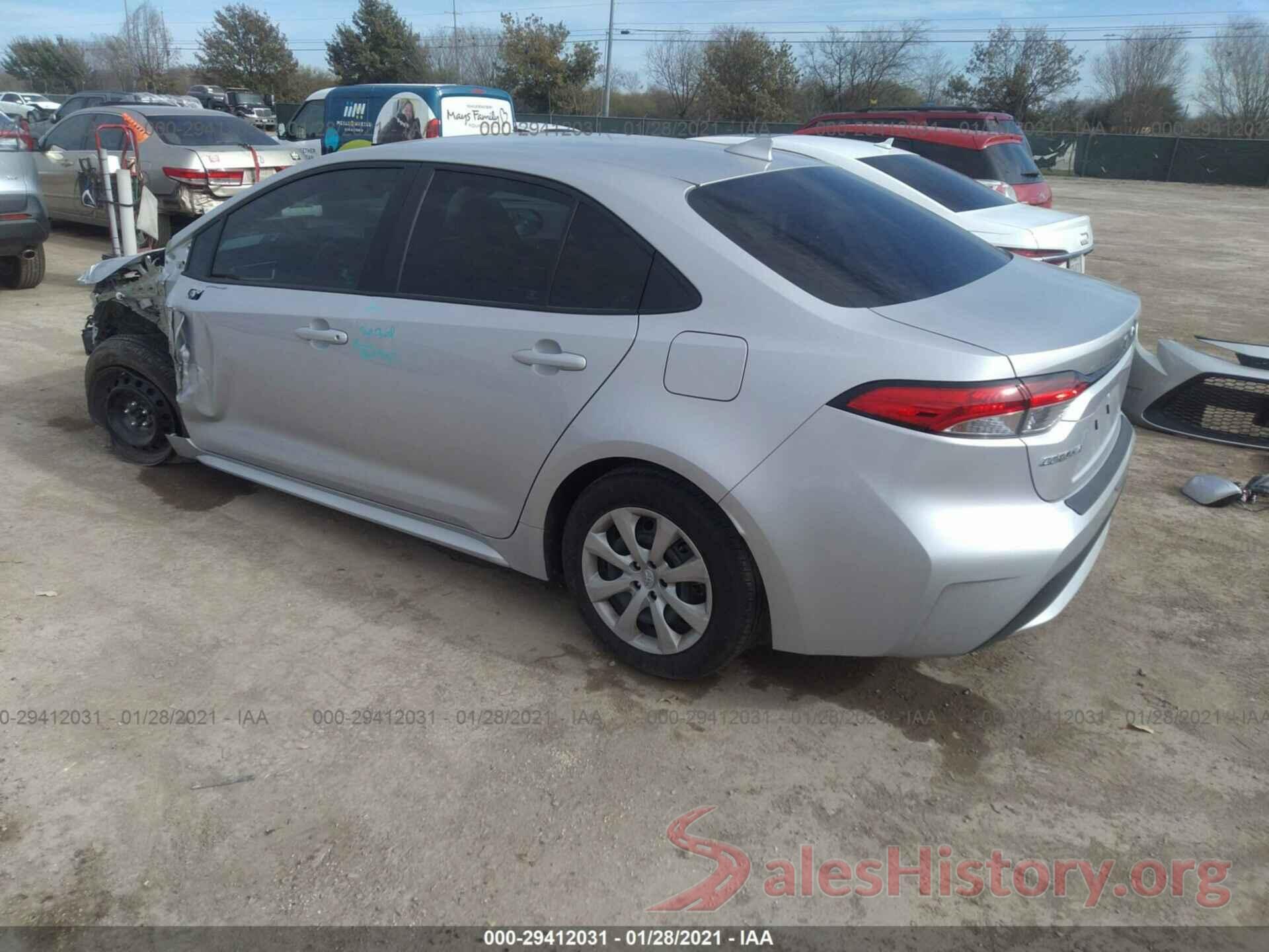 5YFEPRAE1LP135465 2020 TOYOTA COROLLA